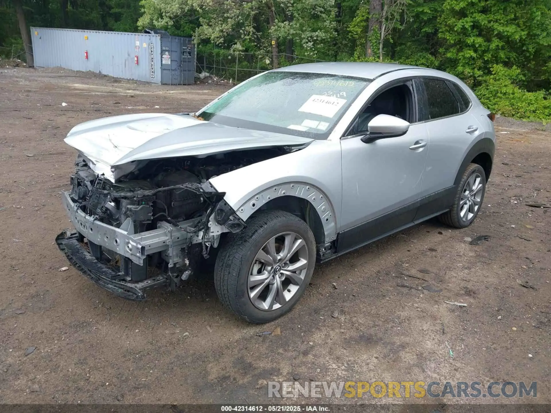 2 Photograph of a damaged car 3MVDMBBL0MM237677 MAZDA CX-30 2021