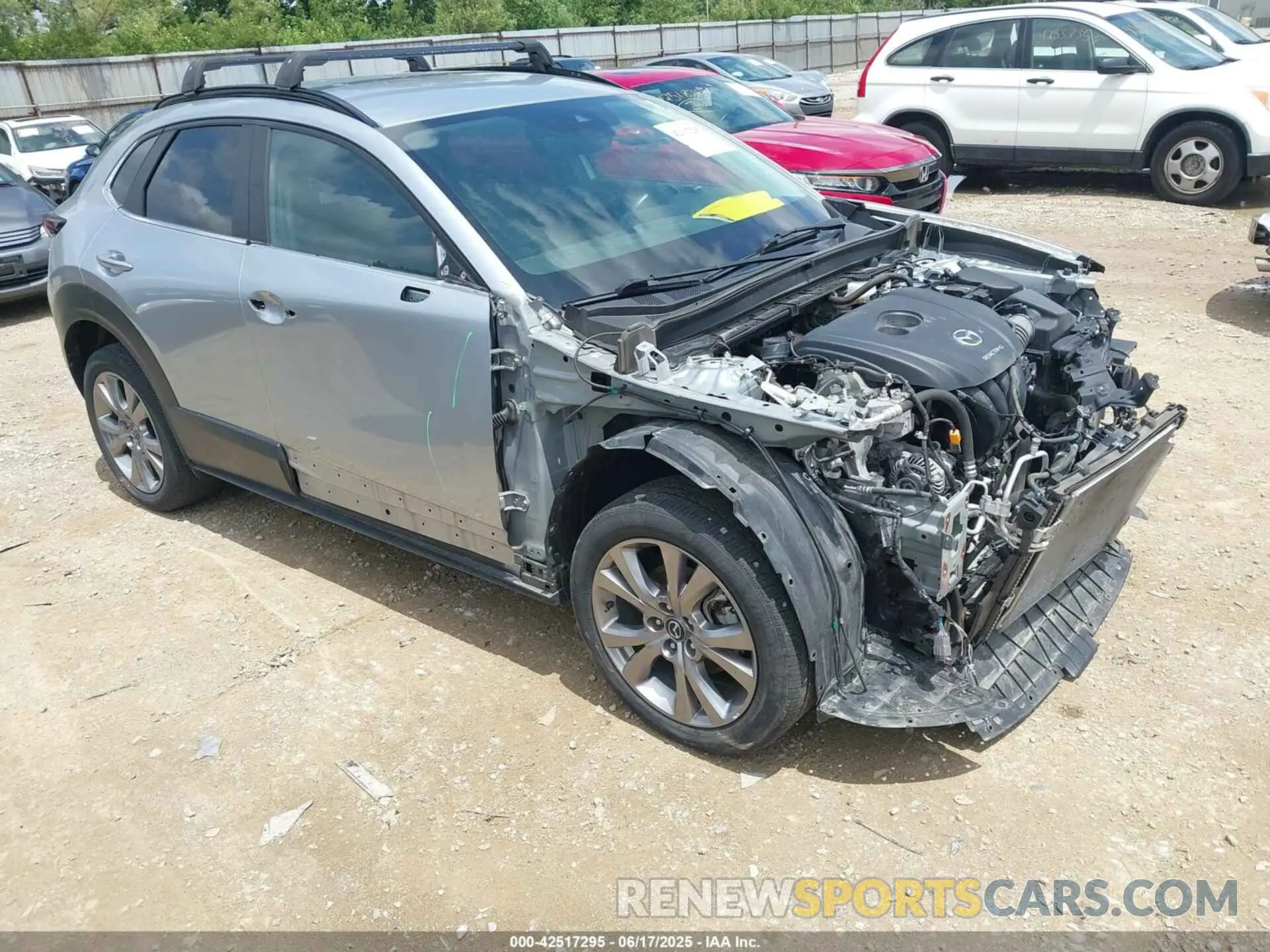 1 Photograph of a damaged car 3MVDMBBL1MM245514 MAZDA CX-30 2021