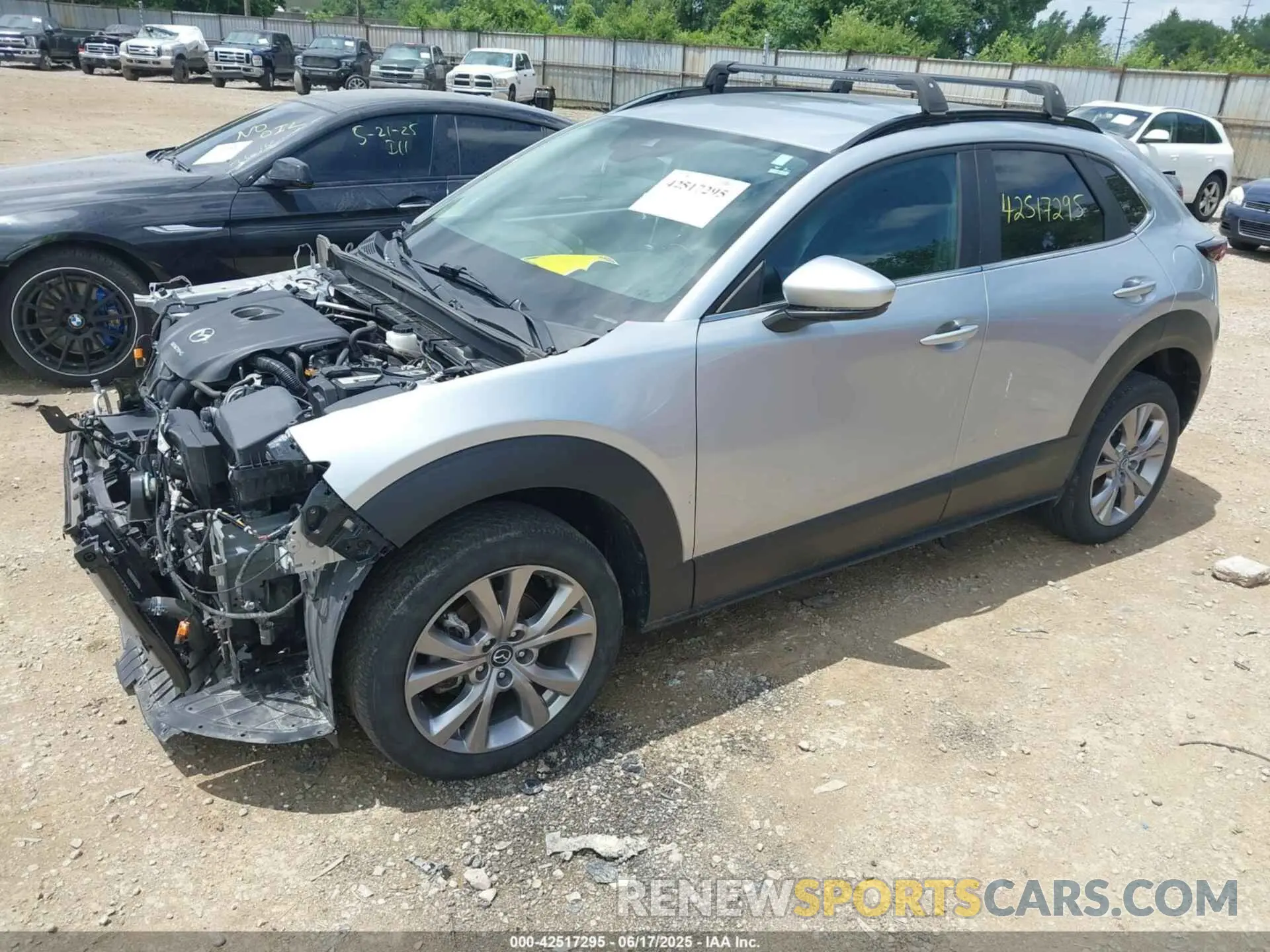 2 Photograph of a damaged car 3MVDMBBL1MM245514 MAZDA CX-30 2021