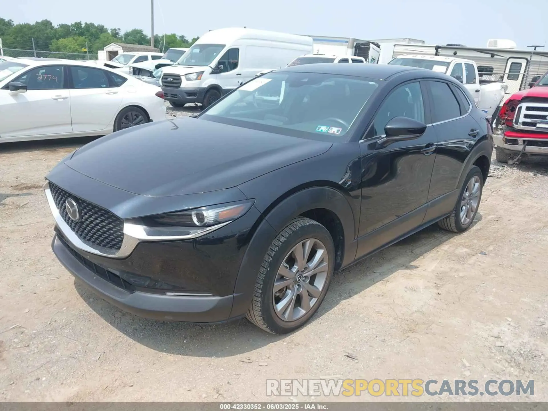 2 Photograph of a damaged car 3MVDMBBL2MM263309 MAZDA CX-30 2021