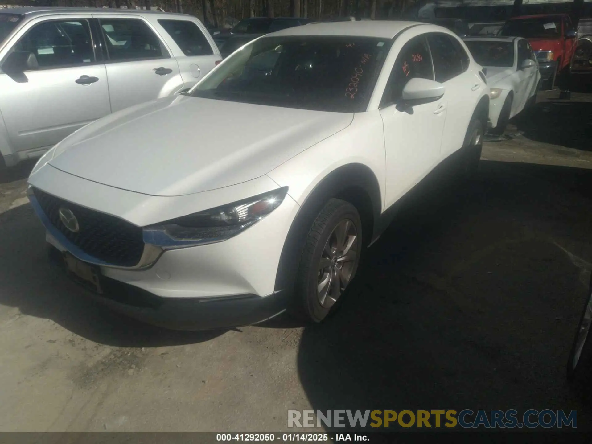 2 Photograph of a damaged car 3MVDMBBL5MM232040 MAZDA CX-30 2021
