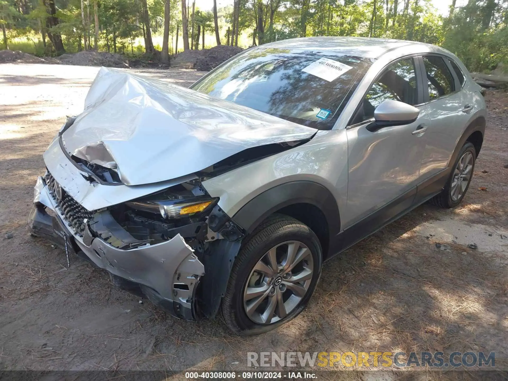 2 Photograph of a damaged car 3MVDMBBL5MM311787 MAZDA CX-30 2021