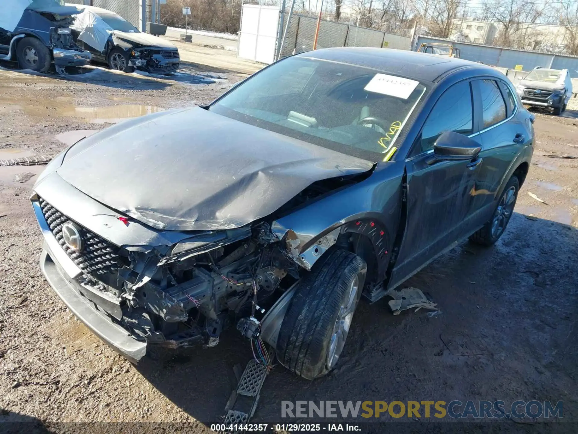 2 Photograph of a damaged car 3MVDMBCL4MM224154 MAZDA CX-30 2021