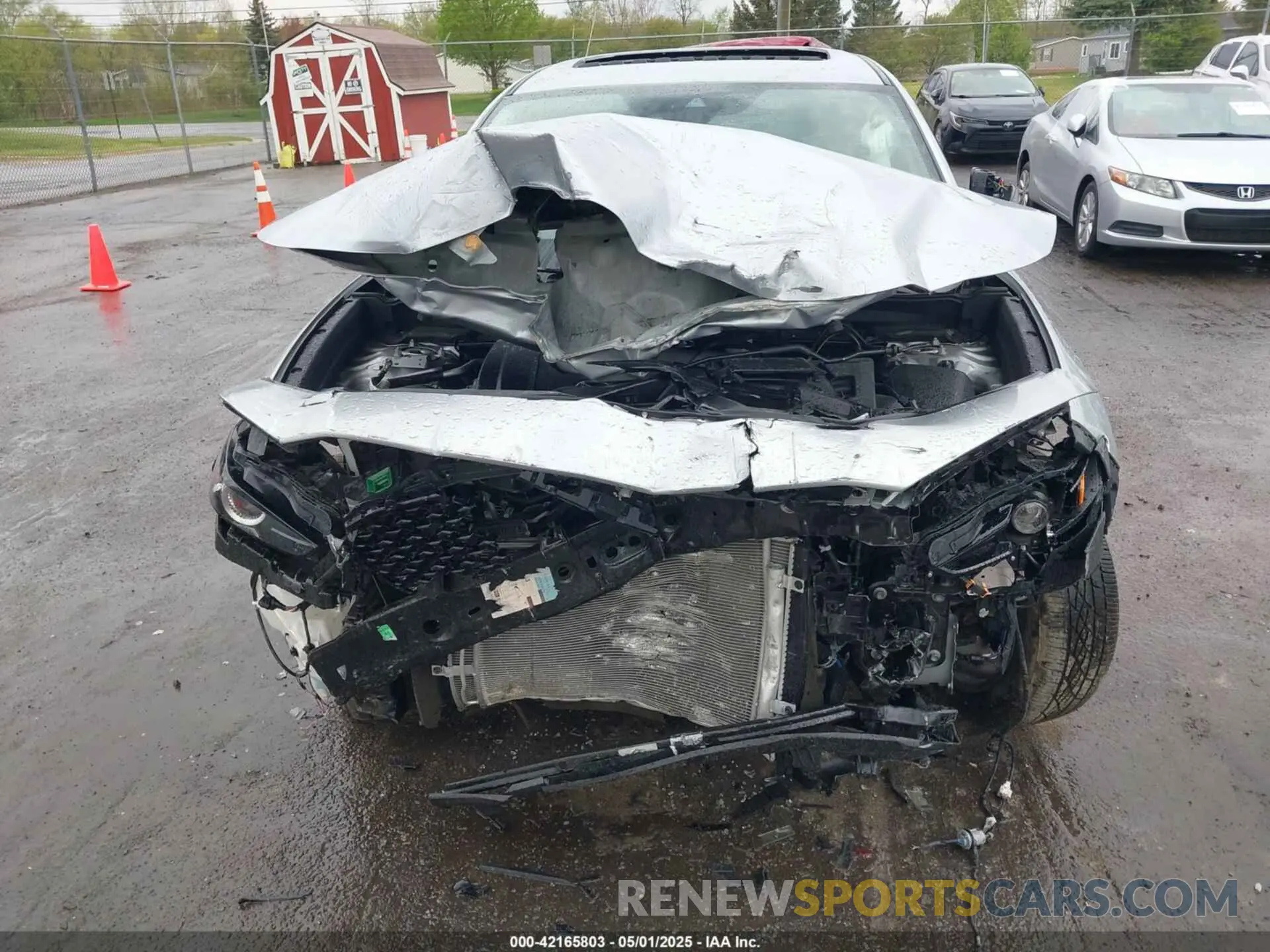 6 Photograph of a damaged car 3MVDMBCL6MM240663 MAZDA CX-30 2021