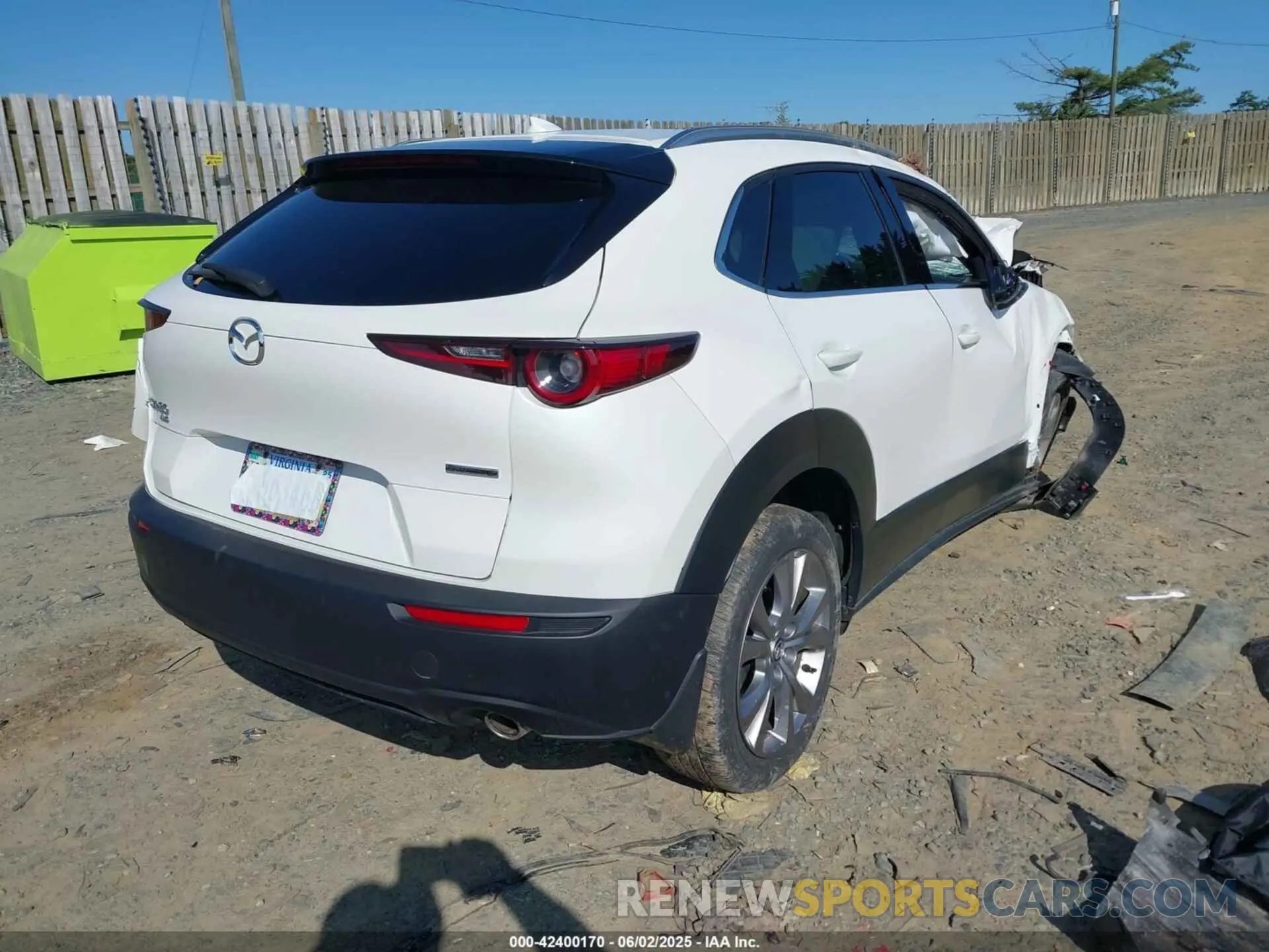 4 Photograph of a damaged car 3MVDMBDL2MM236267 MAZDA CX-30 2021