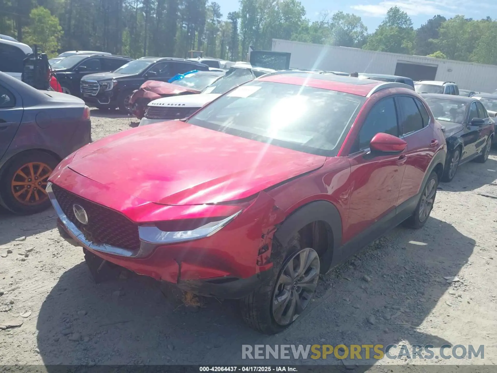 2 Photograph of a damaged car 3MVDMBDL4MM309428 MAZDA CX-30 2021
