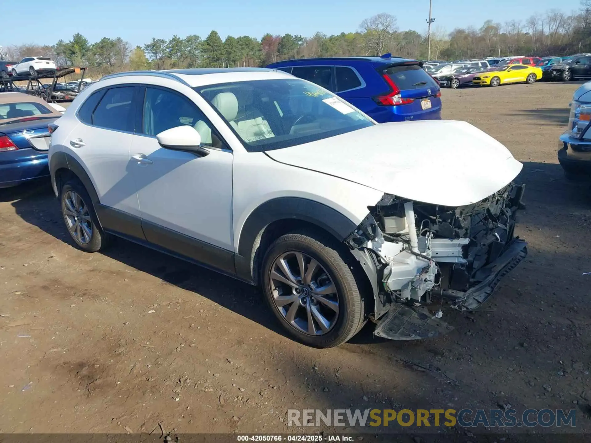 1 Photograph of a damaged car 3MVDMBDM0MM237278 MAZDA CX-30 2021