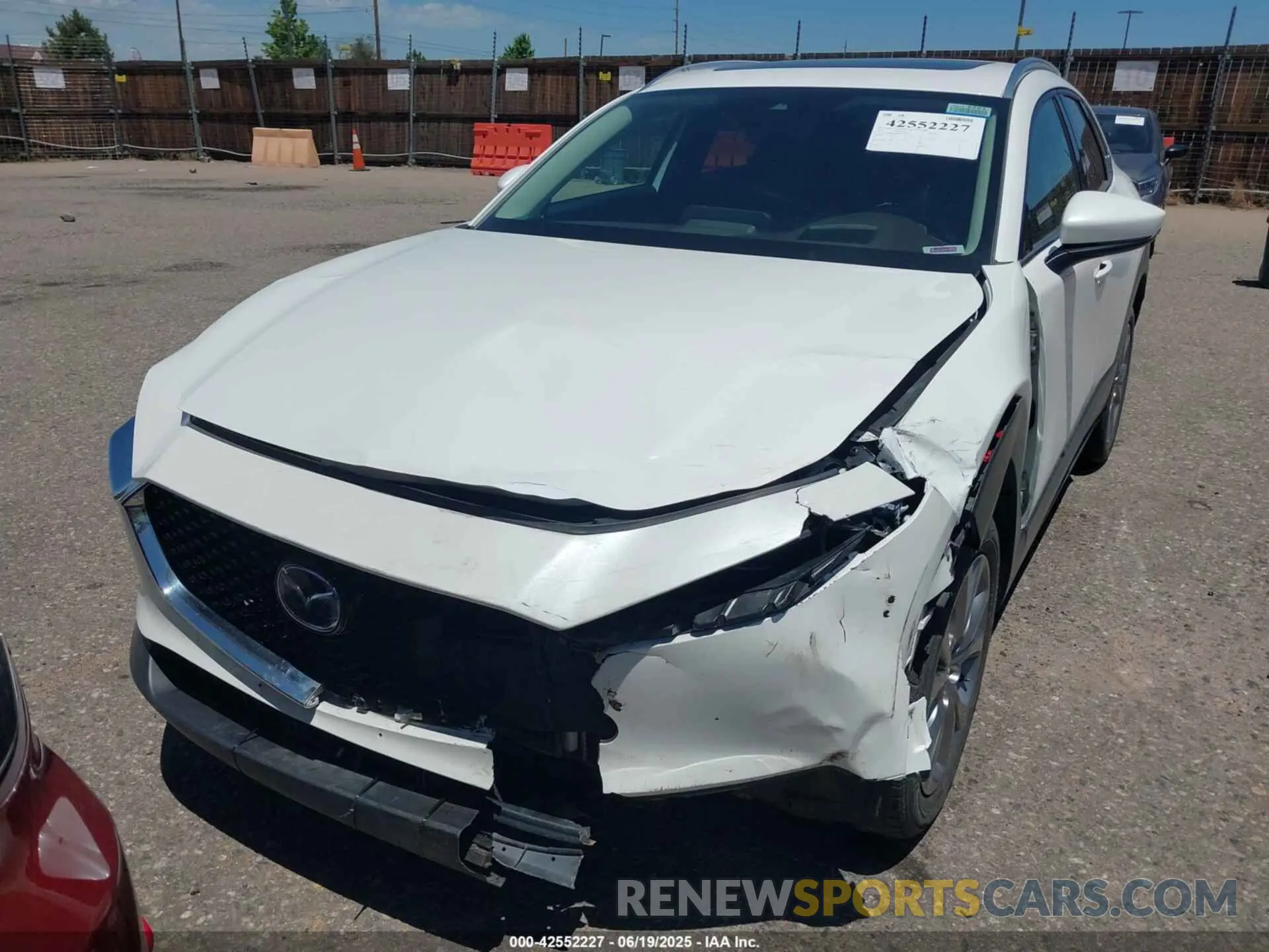 6 Photograph of a damaged car 3MVDMBDM4MM222153 MAZDA CX-30 2021