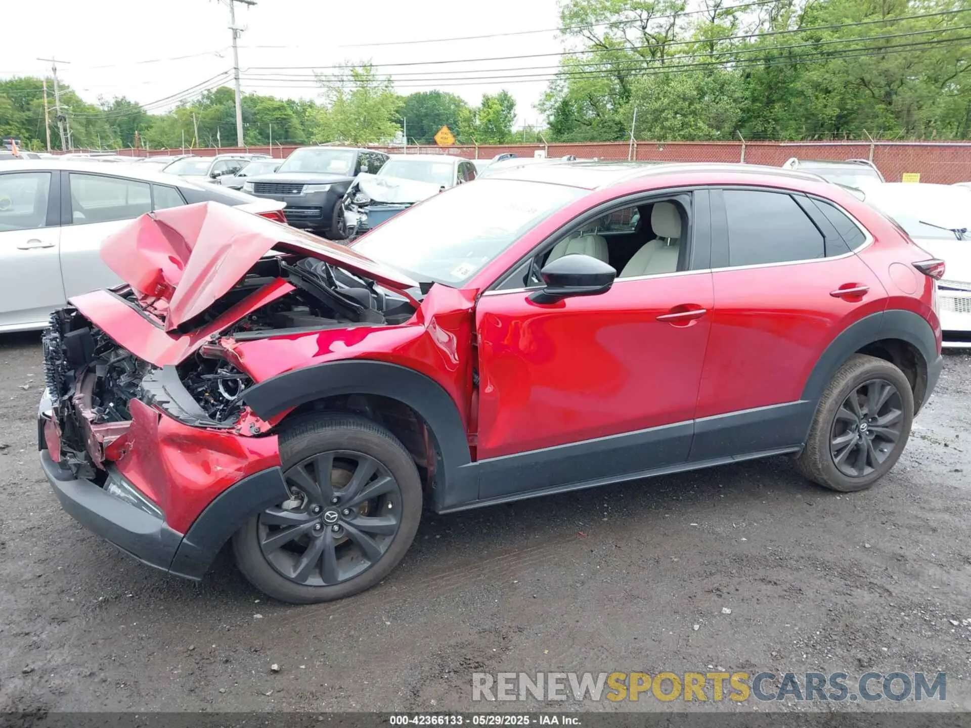 18 Photograph of a damaged car 3MVDMBEY2MM257128 MAZDA CX-30 2021