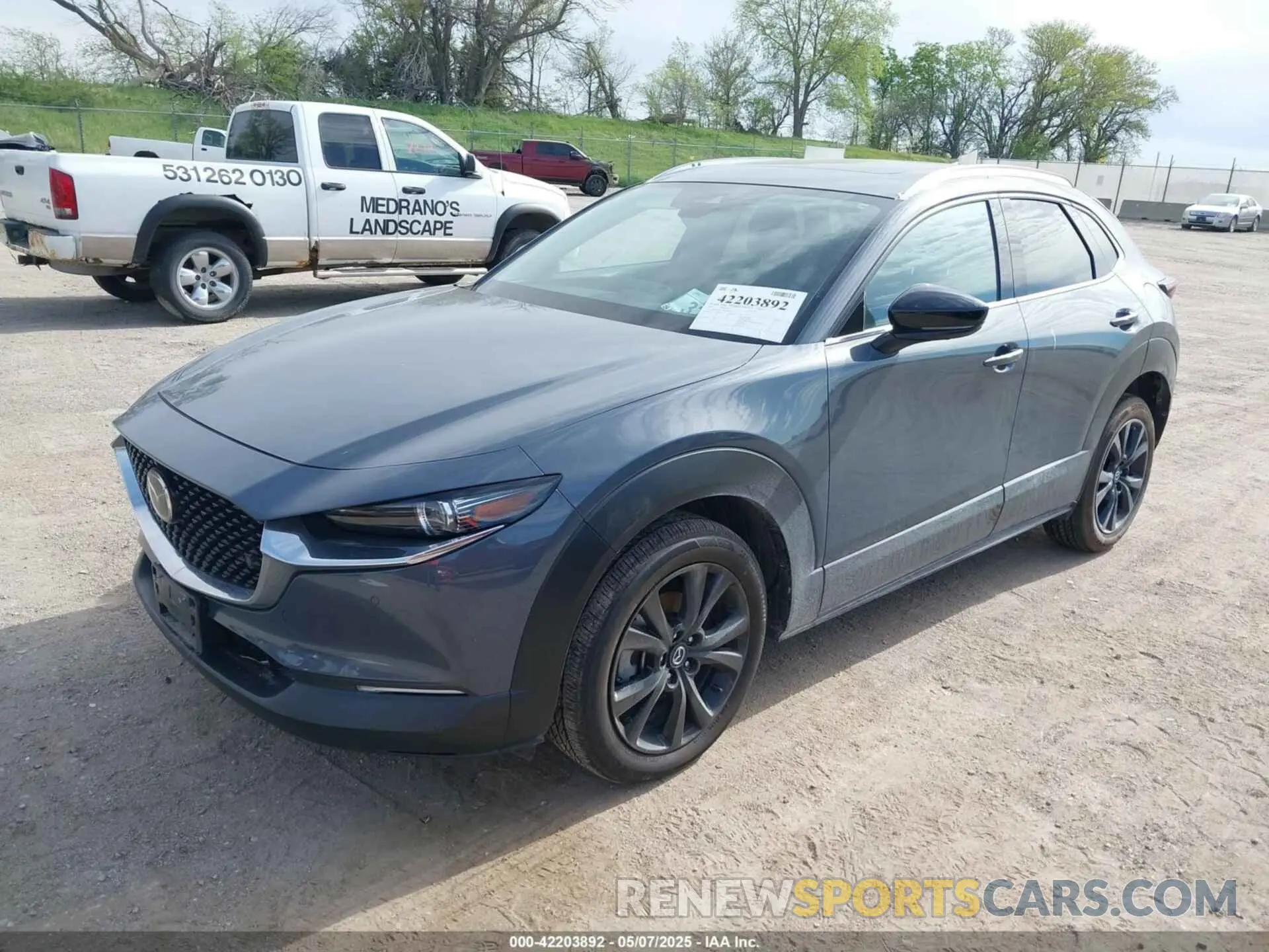 2 Photograph of a damaged car 3MVDMBEY7MM308316 MAZDA CX-30 2021