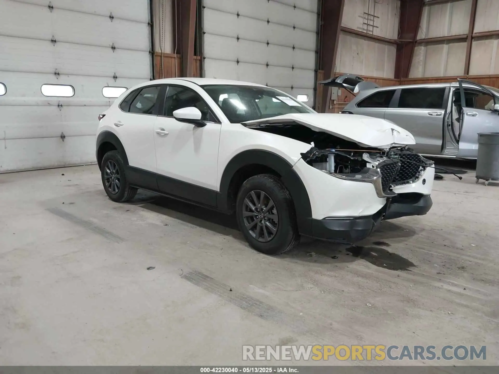 1 Photograph of a damaged car 3MVDMBAL4NM448836 MAZDA CX-30 2022