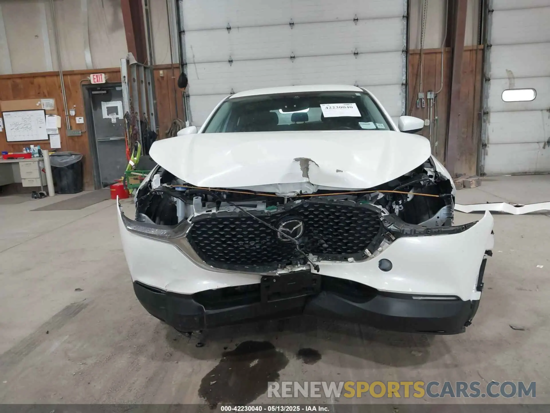 13 Photograph of a damaged car 3MVDMBAL4NM448836 MAZDA CX-30 2022