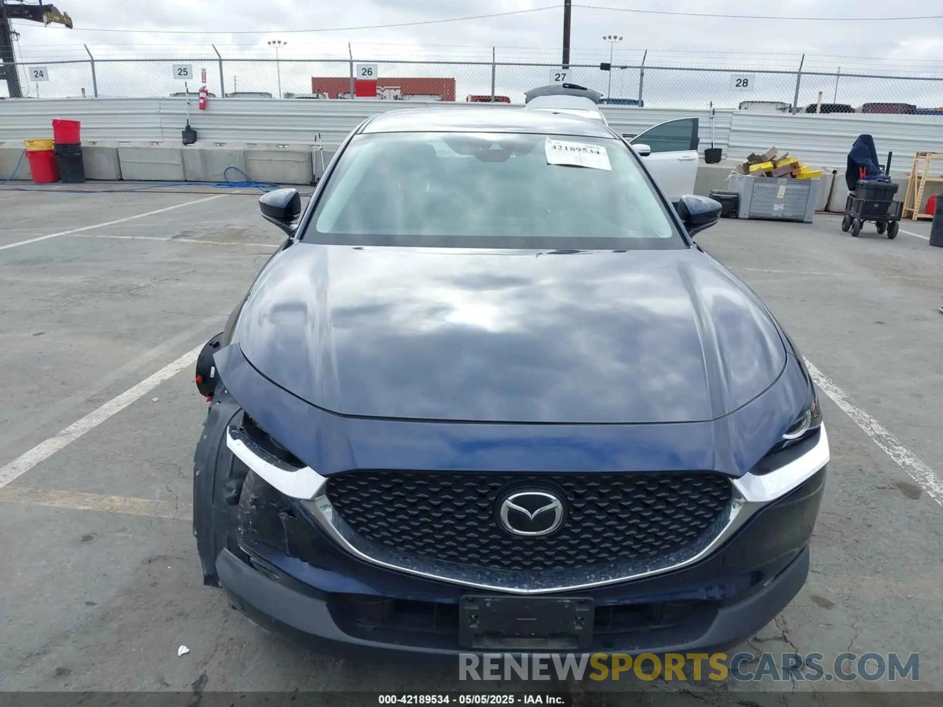 12 Photograph of a damaged car 3MVDMBAL6NM401498 MAZDA CX-30 2022