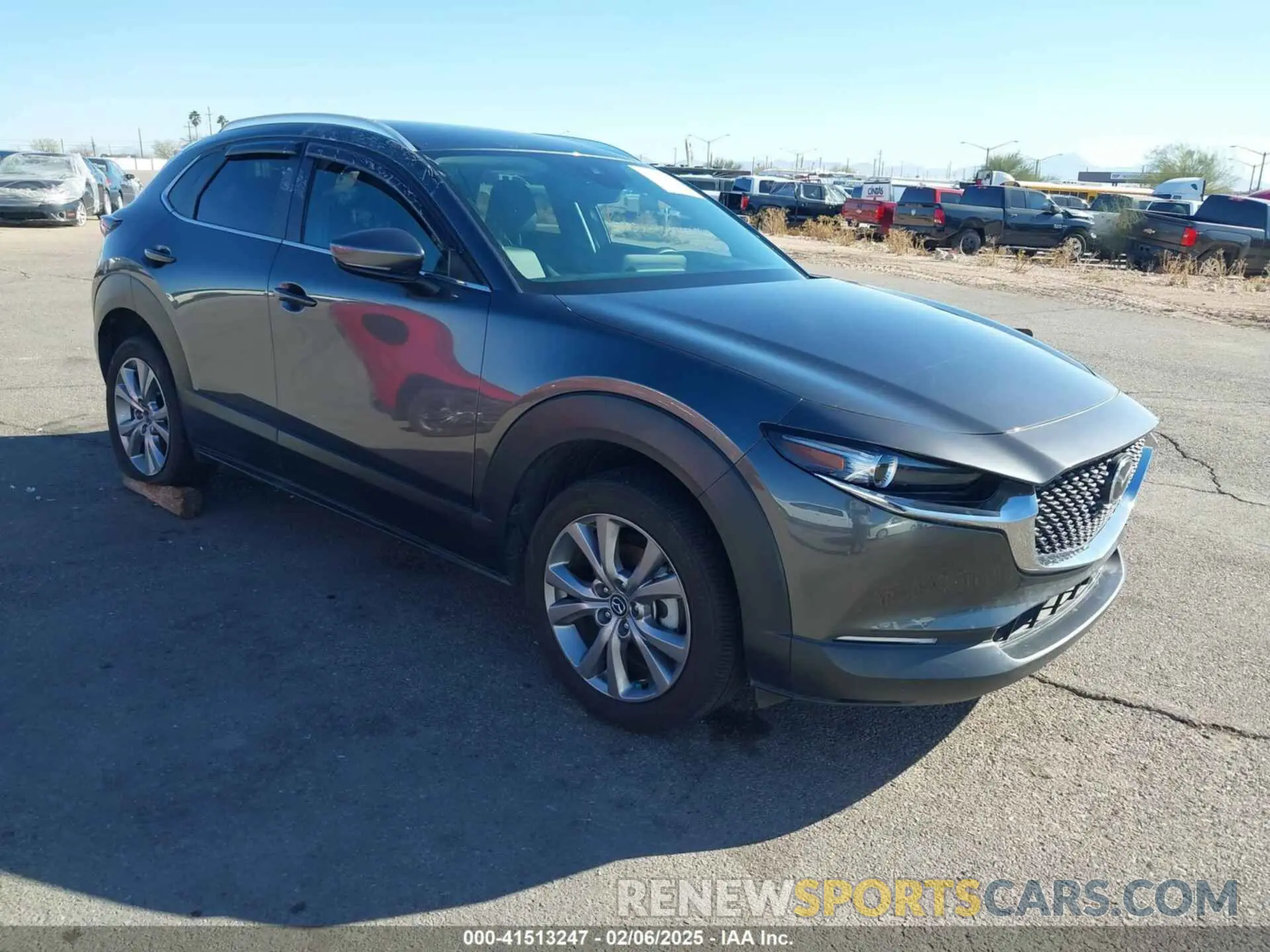 1 Photograph of a damaged car 3MVDMBBL0NM415511 MAZDA CX-30 2022