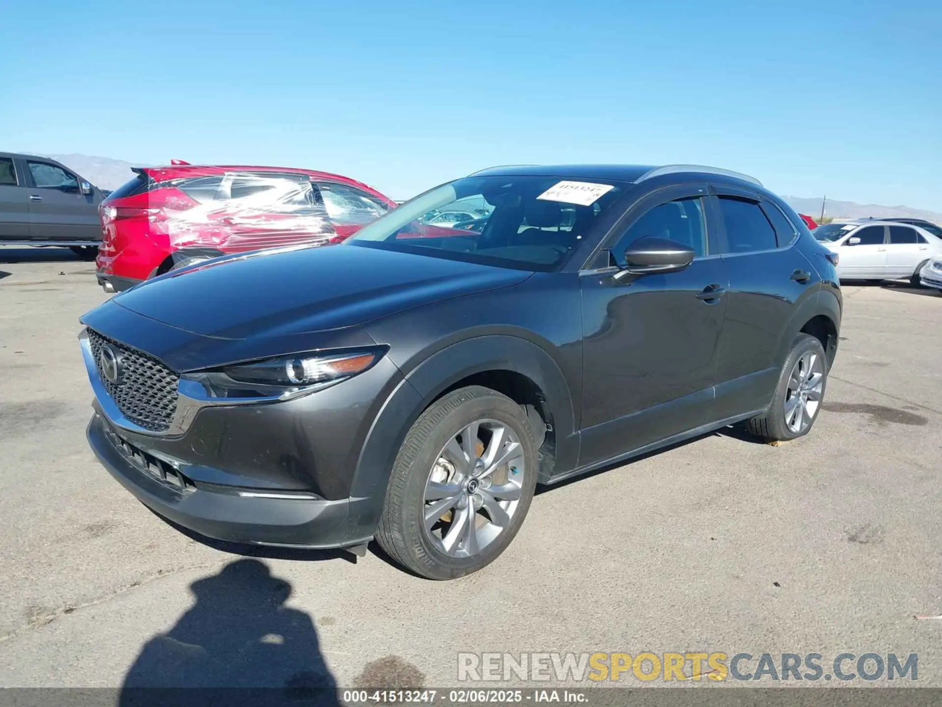 2 Photograph of a damaged car 3MVDMBBL0NM415511 MAZDA CX-30 2022