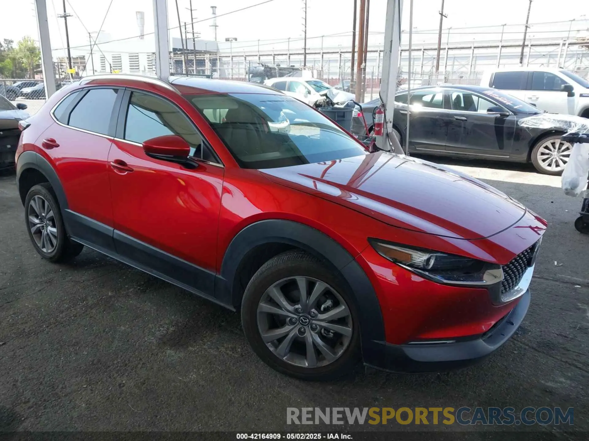 1 Photograph of a damaged car 3MVDMBBL2NM417034 MAZDA CX-30 2022