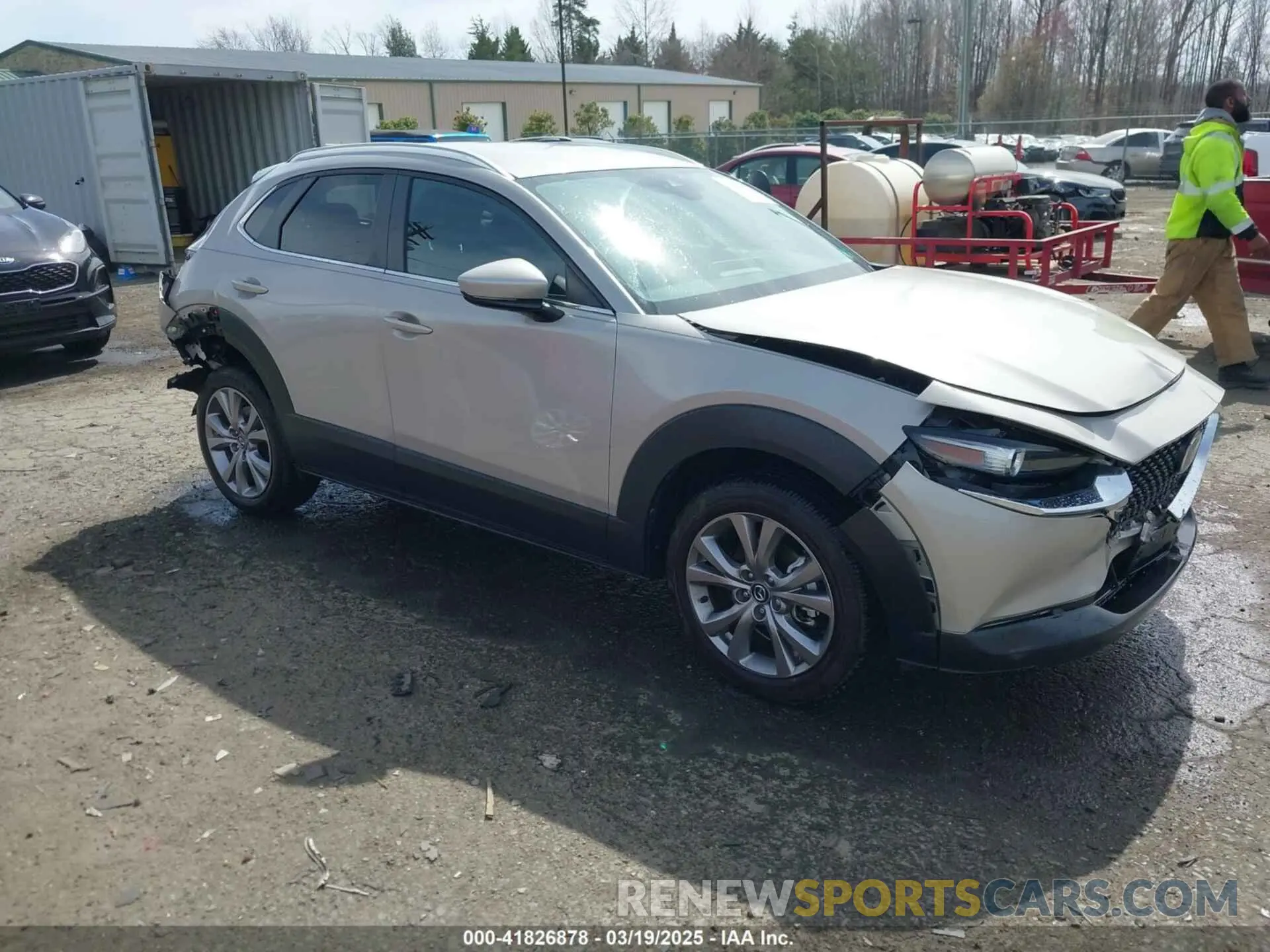 1 Photograph of a damaged car 3MVDMBBL4NM401563 MAZDA CX-30 2022