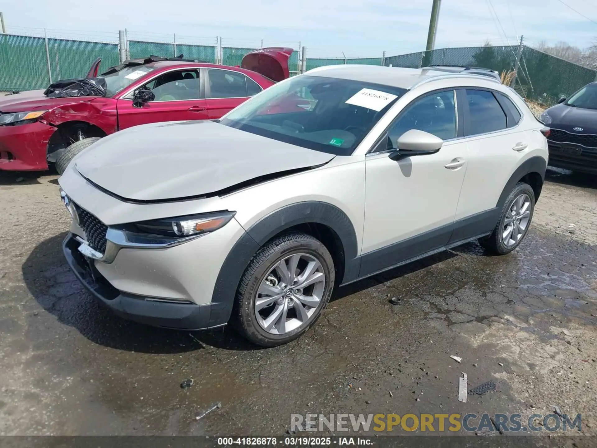 2 Photograph of a damaged car 3MVDMBBL4NM401563 MAZDA CX-30 2022