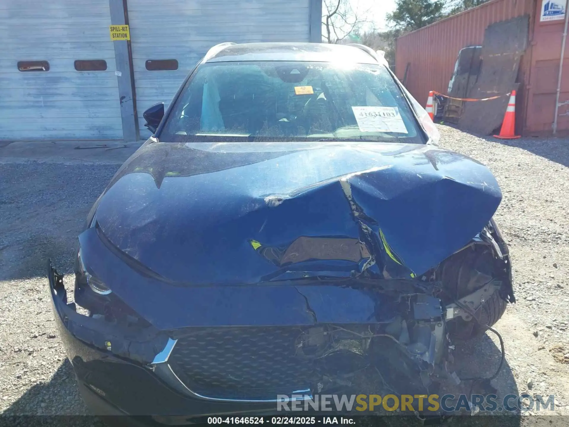 12 Photograph of a damaged car 3MVDMBBL4NM444414 MAZDA CX-30 2022