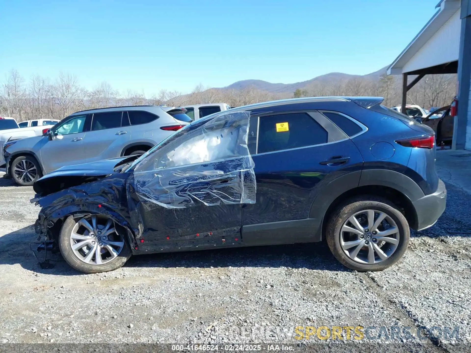 14 Photograph of a damaged car 3MVDMBBL4NM444414 MAZDA CX-30 2022