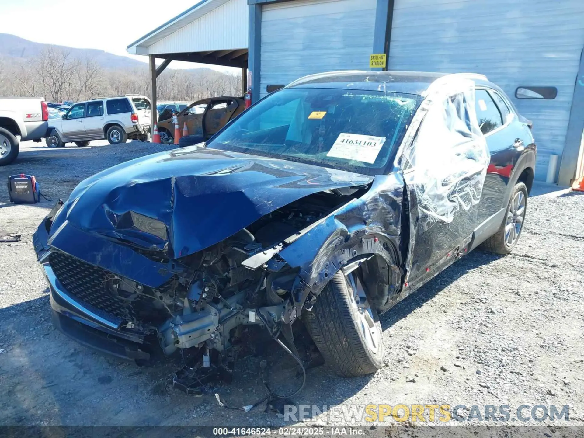 6 Photograph of a damaged car 3MVDMBBL4NM444414 MAZDA CX-30 2022