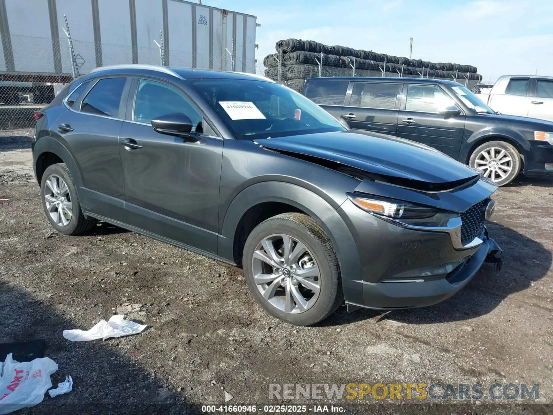 1 Photograph of a damaged car 3MVDMBBL6NM447914 MAZDA CX-30 2022