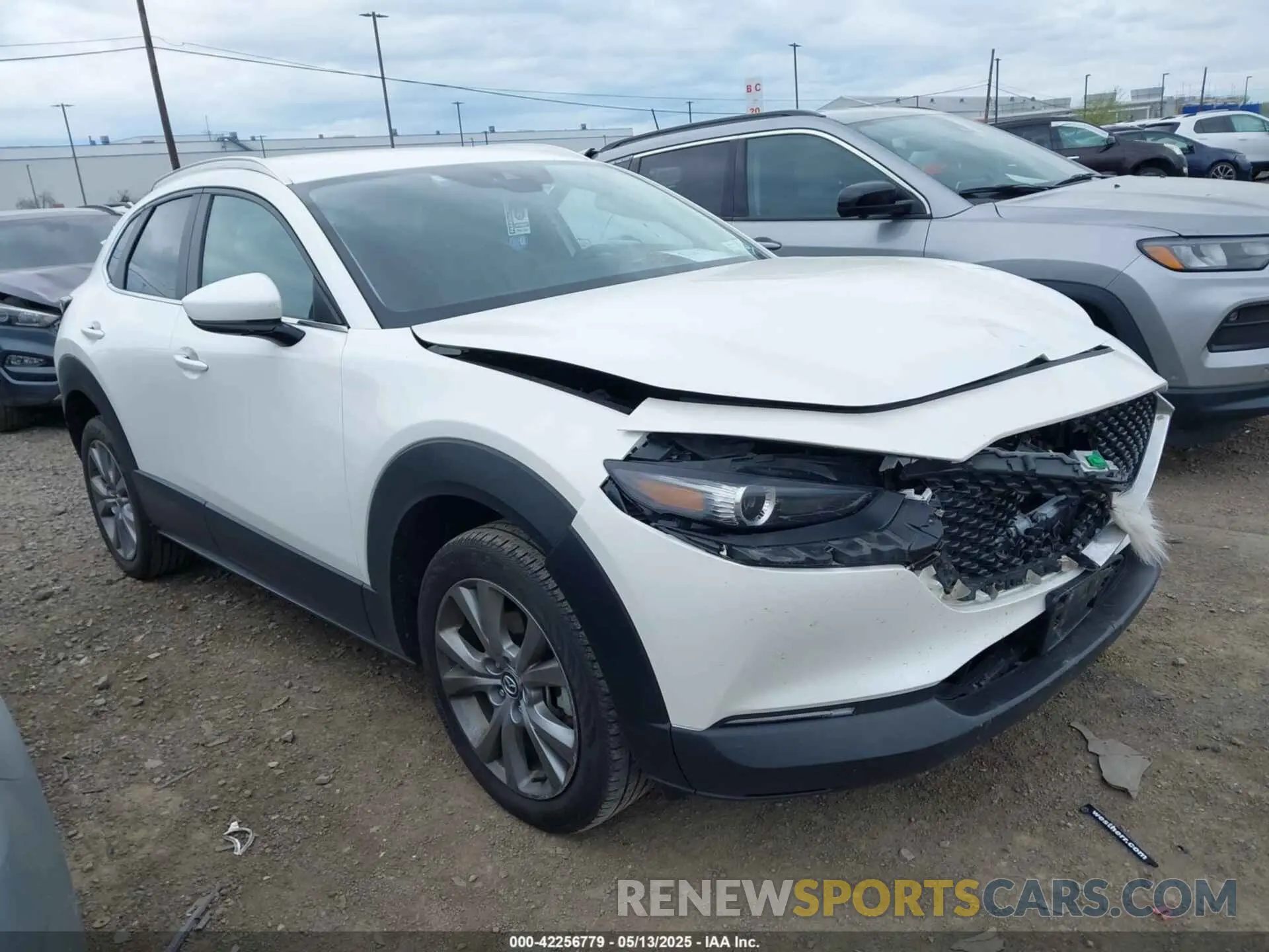1 Photograph of a damaged car 3MVDMBBL6NM448870 MAZDA CX-30 2022