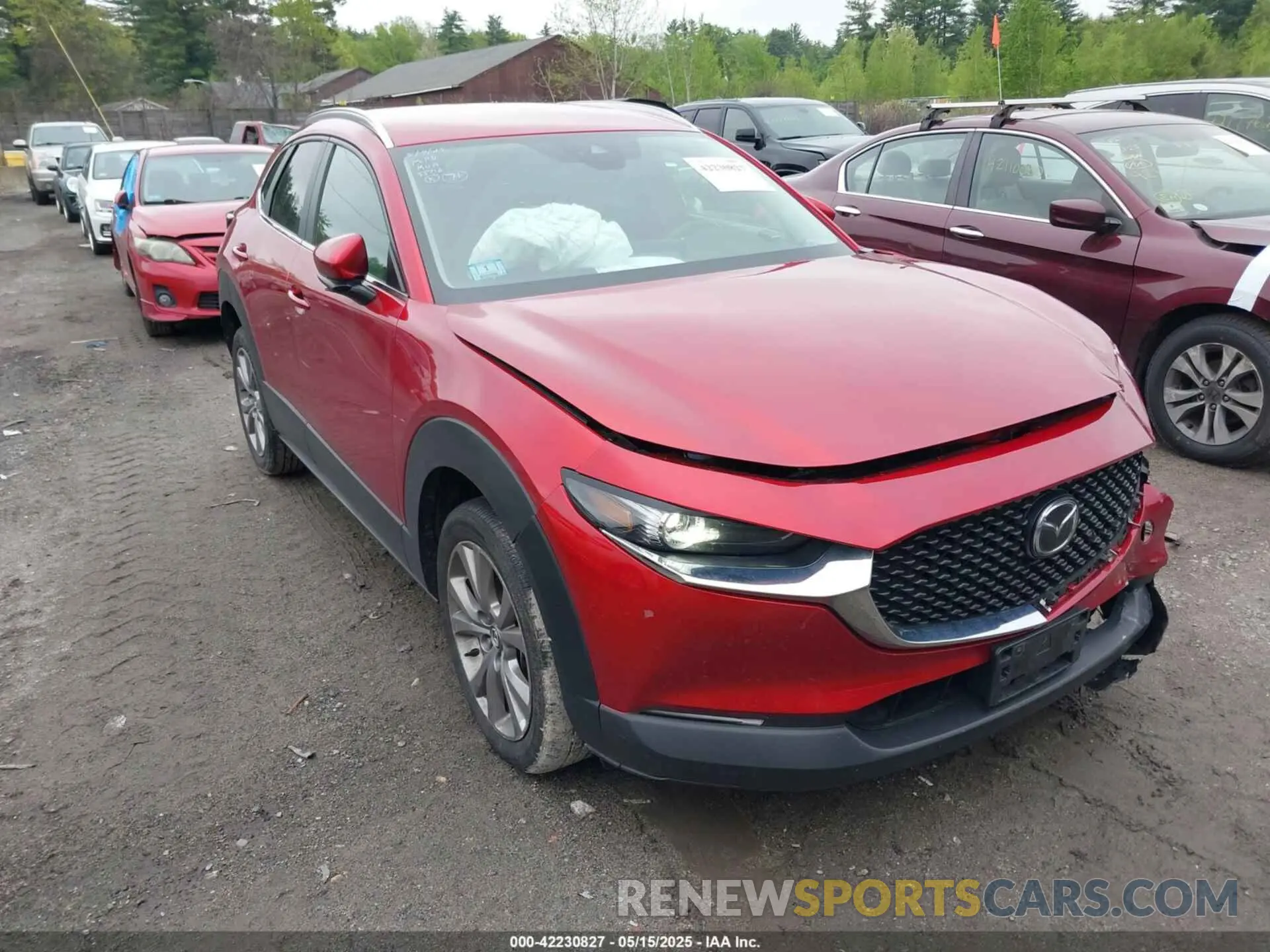1 Photograph of a damaged car 3MVDMBBL8NM408371 MAZDA CX-30 2022