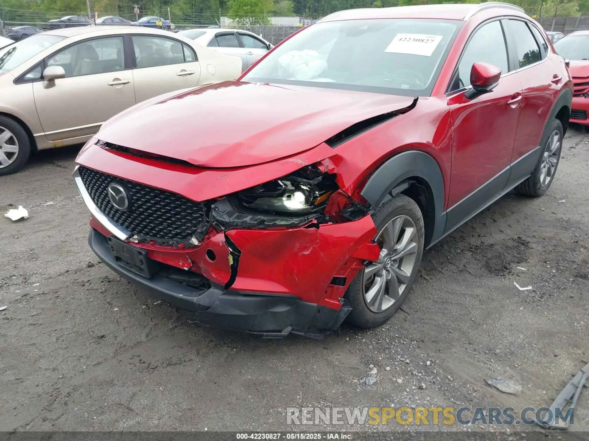 6 Photograph of a damaged car 3MVDMBBL8NM408371 MAZDA CX-30 2022
