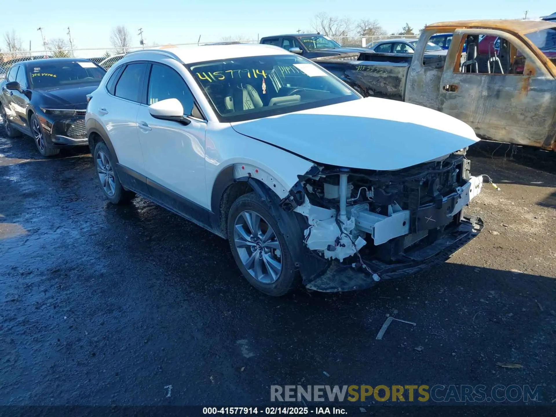 1 Photograph of a damaged car 3MVDMBBL8NM448787 MAZDA CX-30 2022