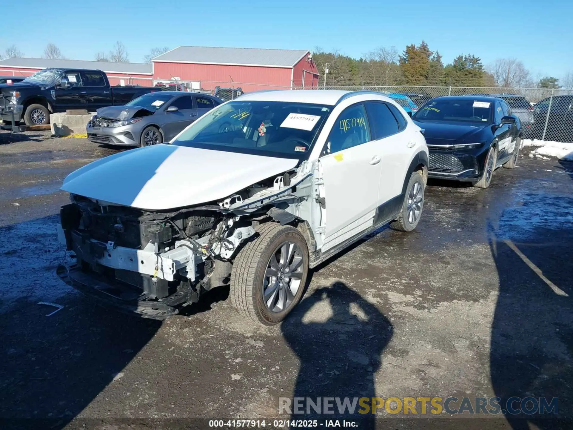 2 Photograph of a damaged car 3MVDMBBL8NM448787 MAZDA CX-30 2022