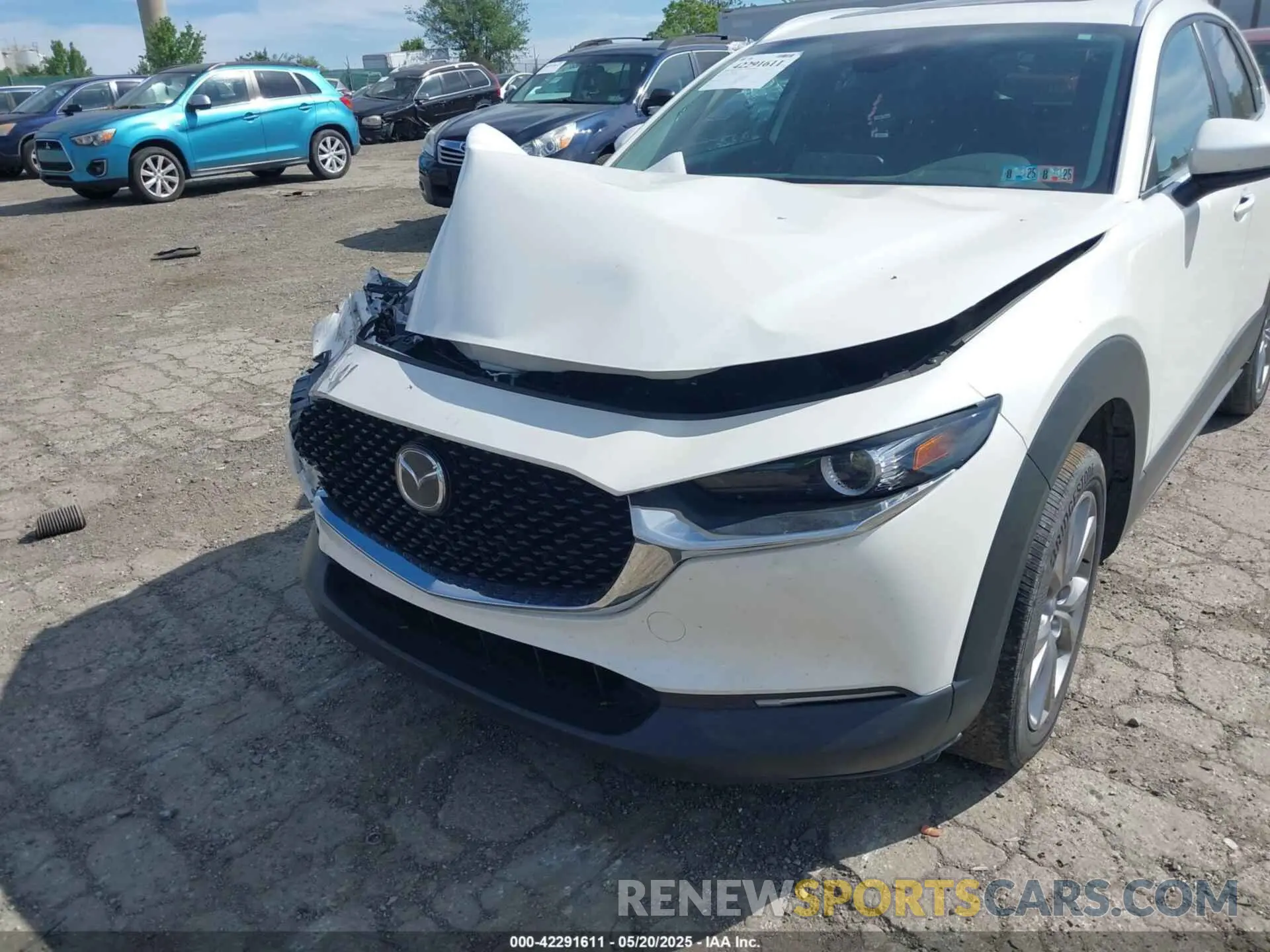 19 Photograph of a damaged car 3MVDMBCL1NM424054 MAZDA CX-30 2022