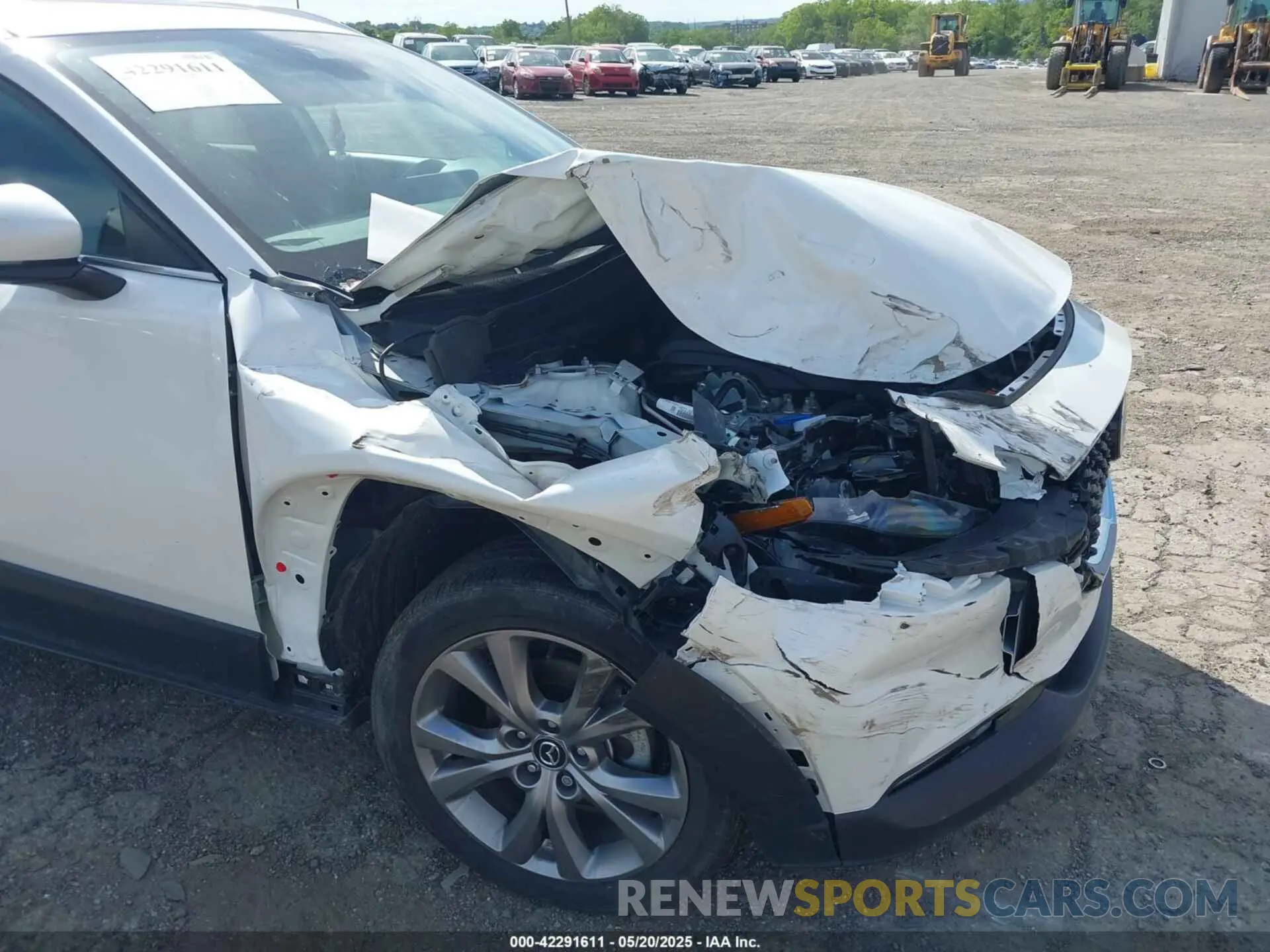 22 Photograph of a damaged car 3MVDMBCL1NM424054 MAZDA CX-30 2022