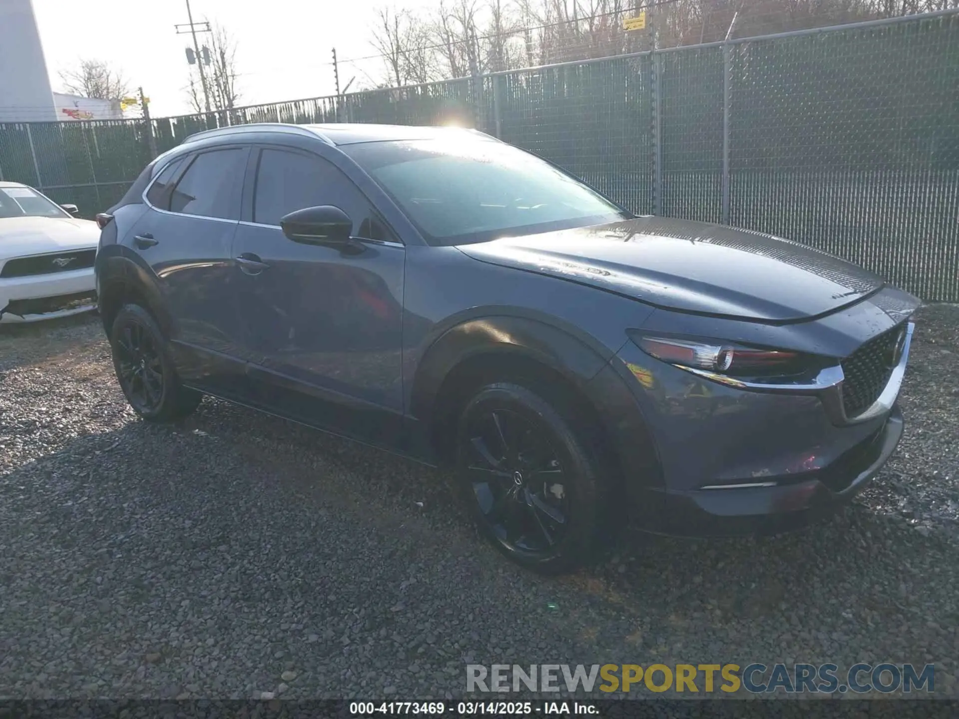 1 Photograph of a damaged car 3MVDMBCL2NM452462 MAZDA CX-30 2022