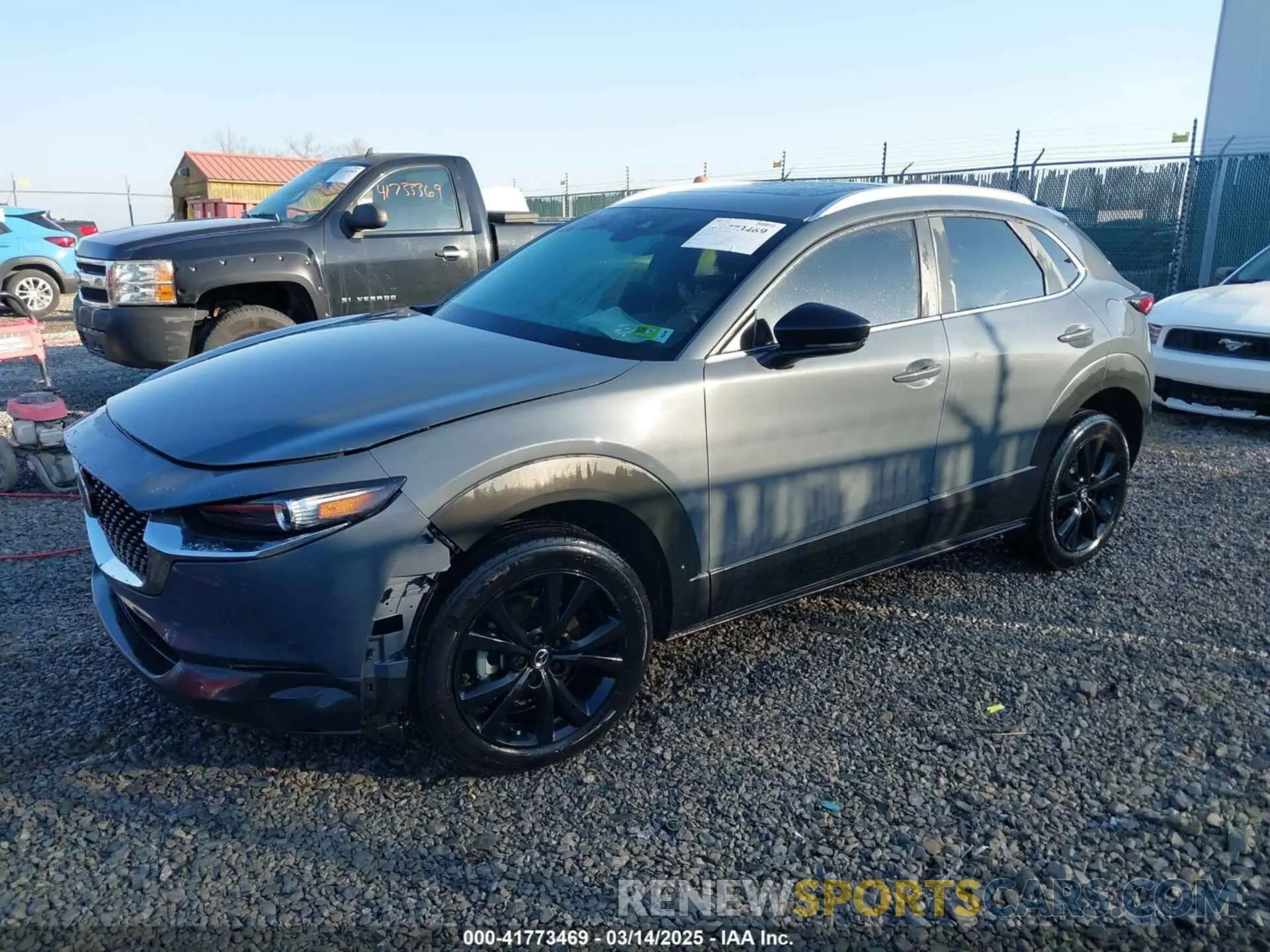 2 Photograph of a damaged car 3MVDMBCL2NM452462 MAZDA CX-30 2022