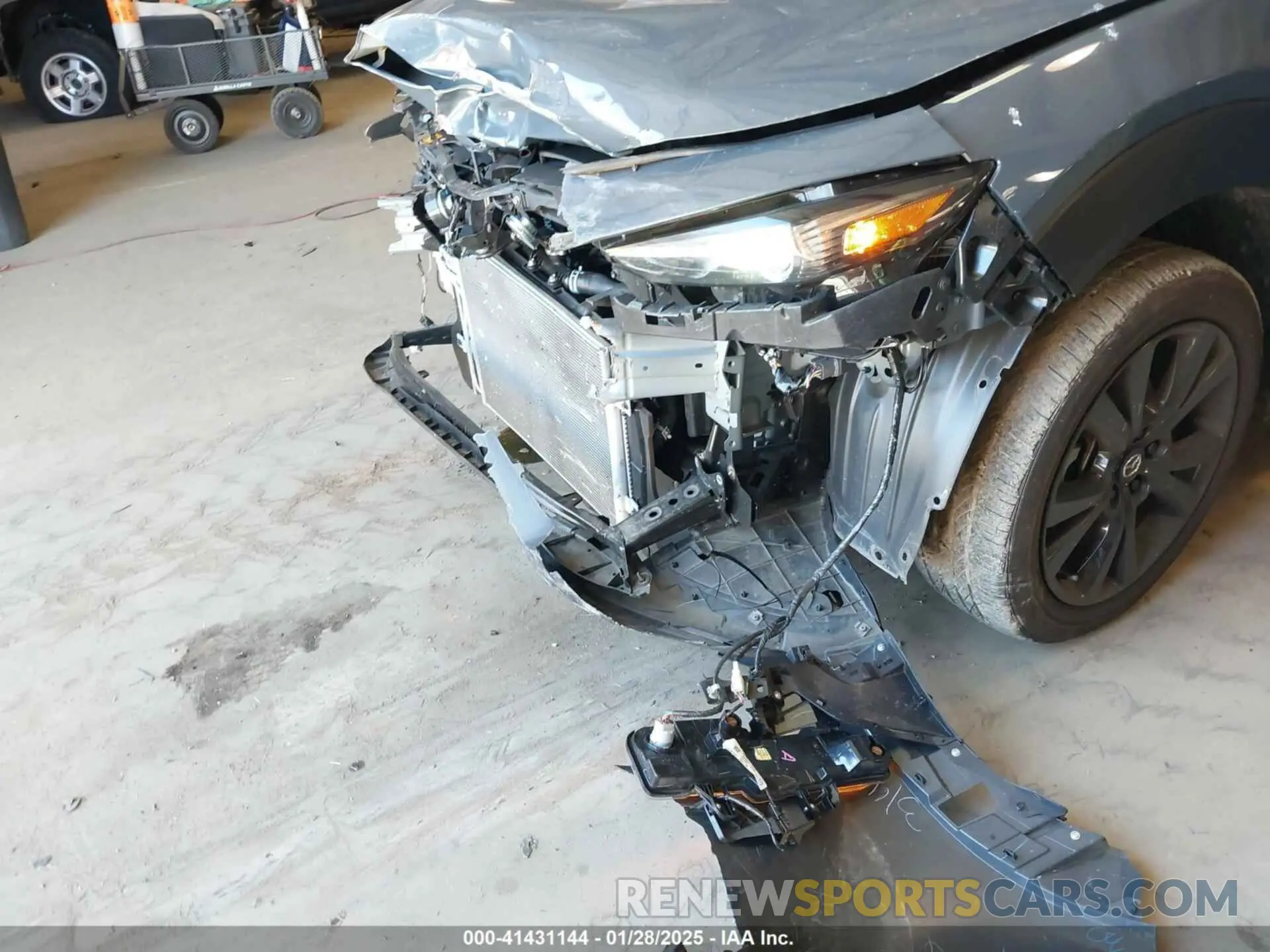 19 Photograph of a damaged car 3MVDMBCL4NM434657 MAZDA CX-30 2022