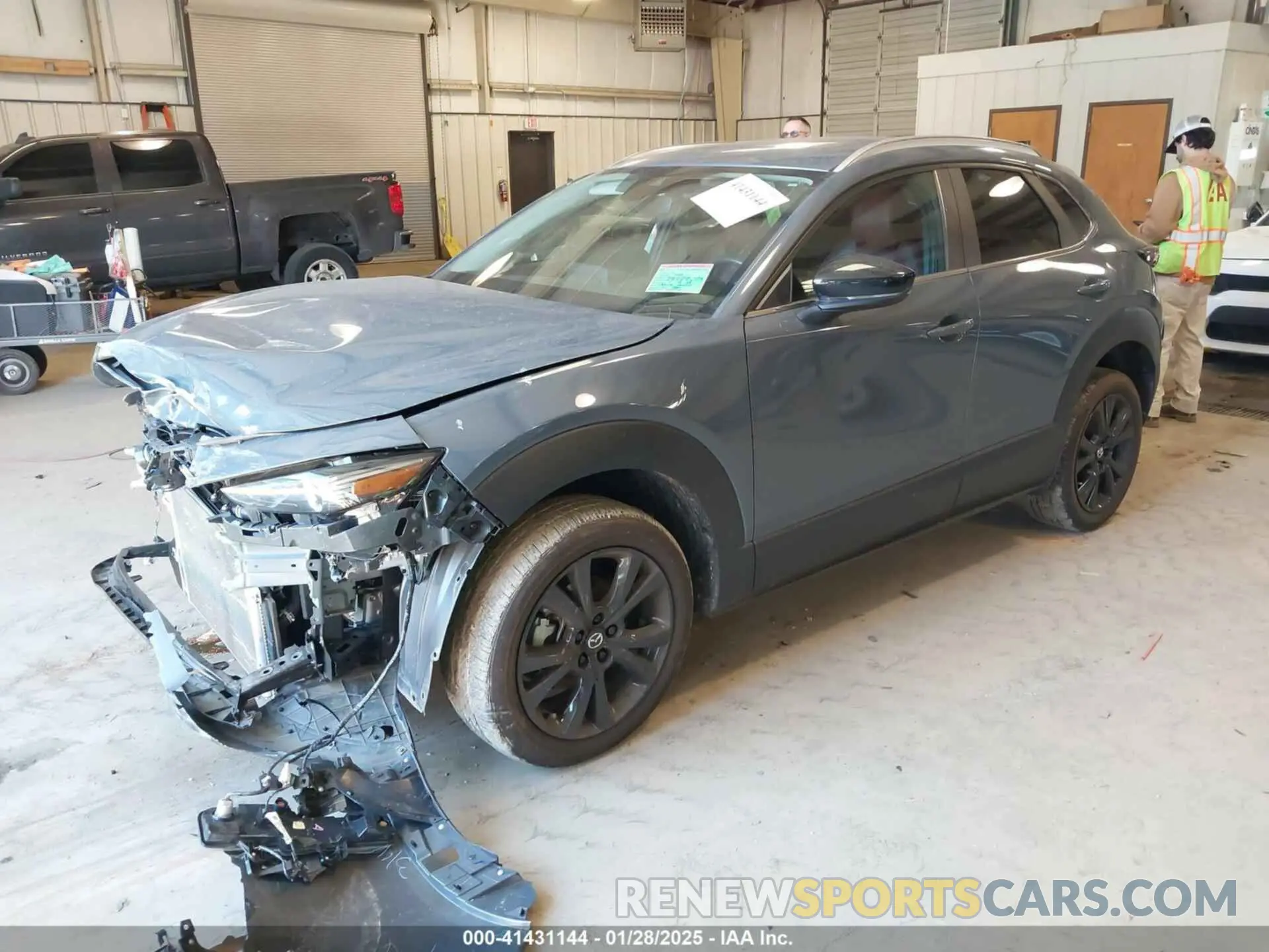 2 Photograph of a damaged car 3MVDMBCL4NM434657 MAZDA CX-30 2022