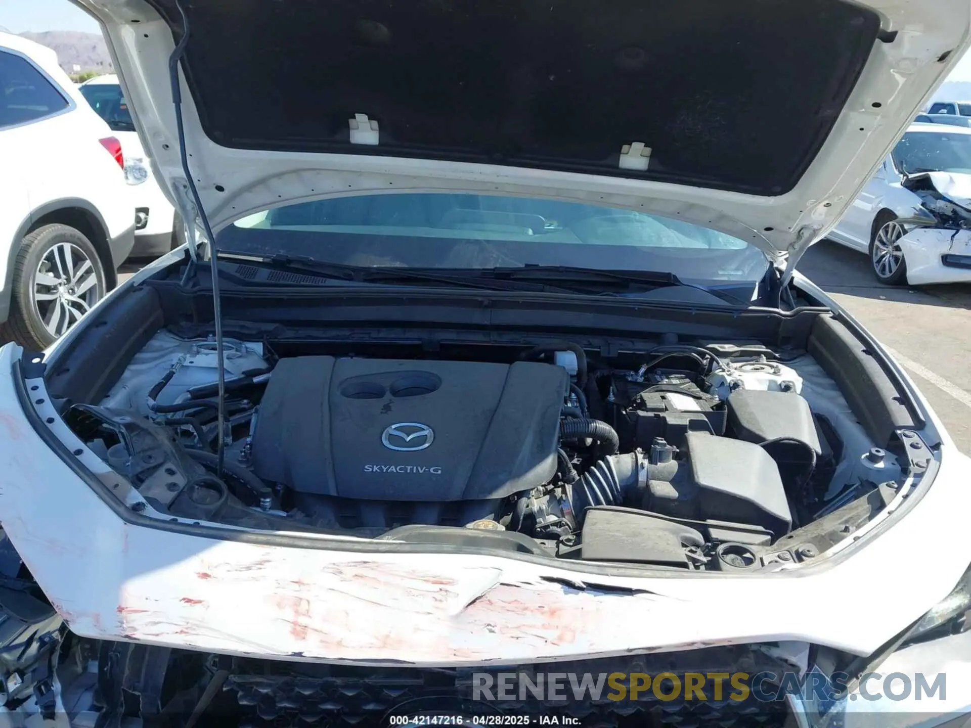 10 Photograph of a damaged car 3MVDMBCL4NM454228 MAZDA CX-30 2022