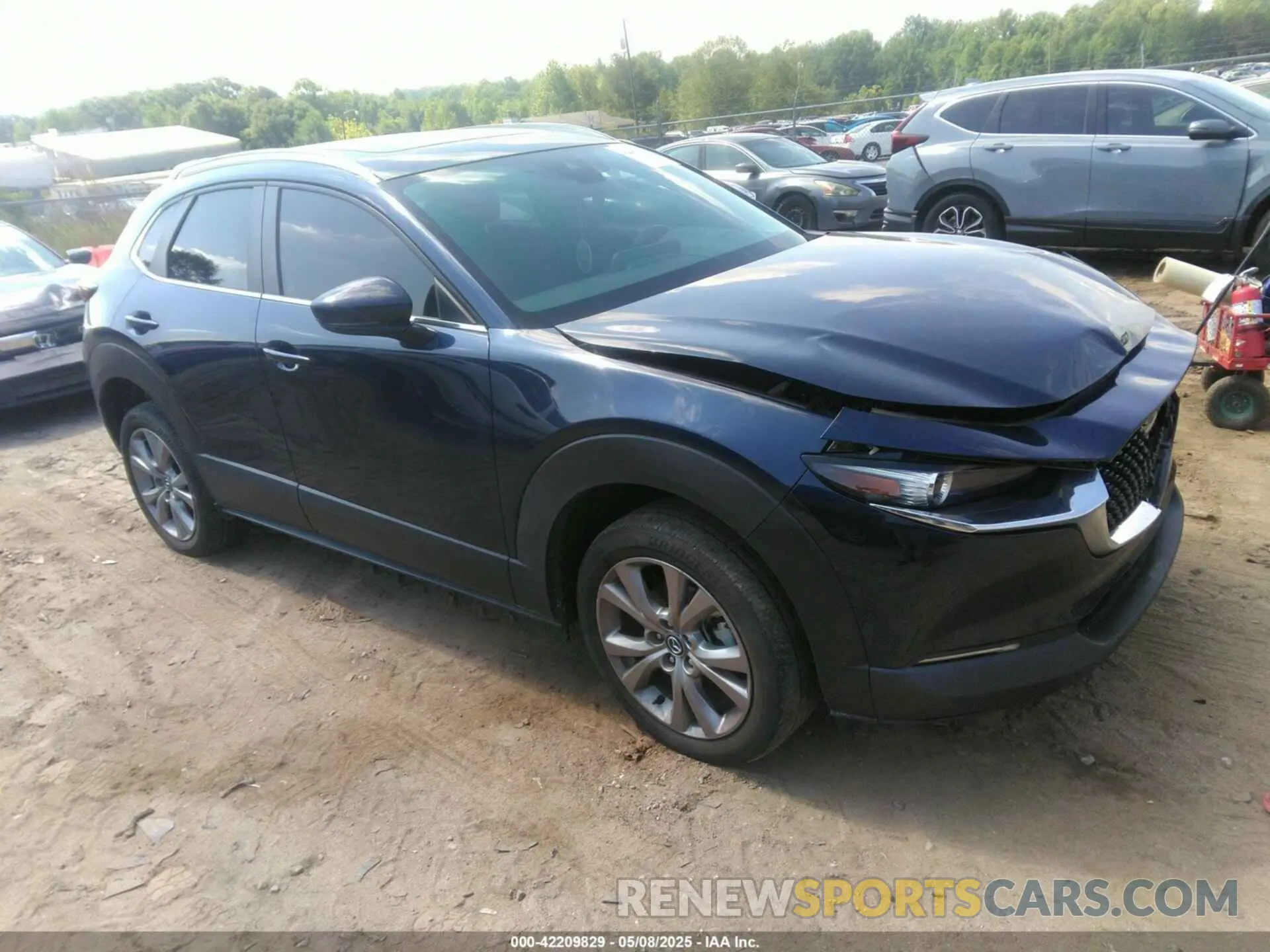 1 Photograph of a damaged car 3MVDMBCL6NM423255 MAZDA CX-30 2022