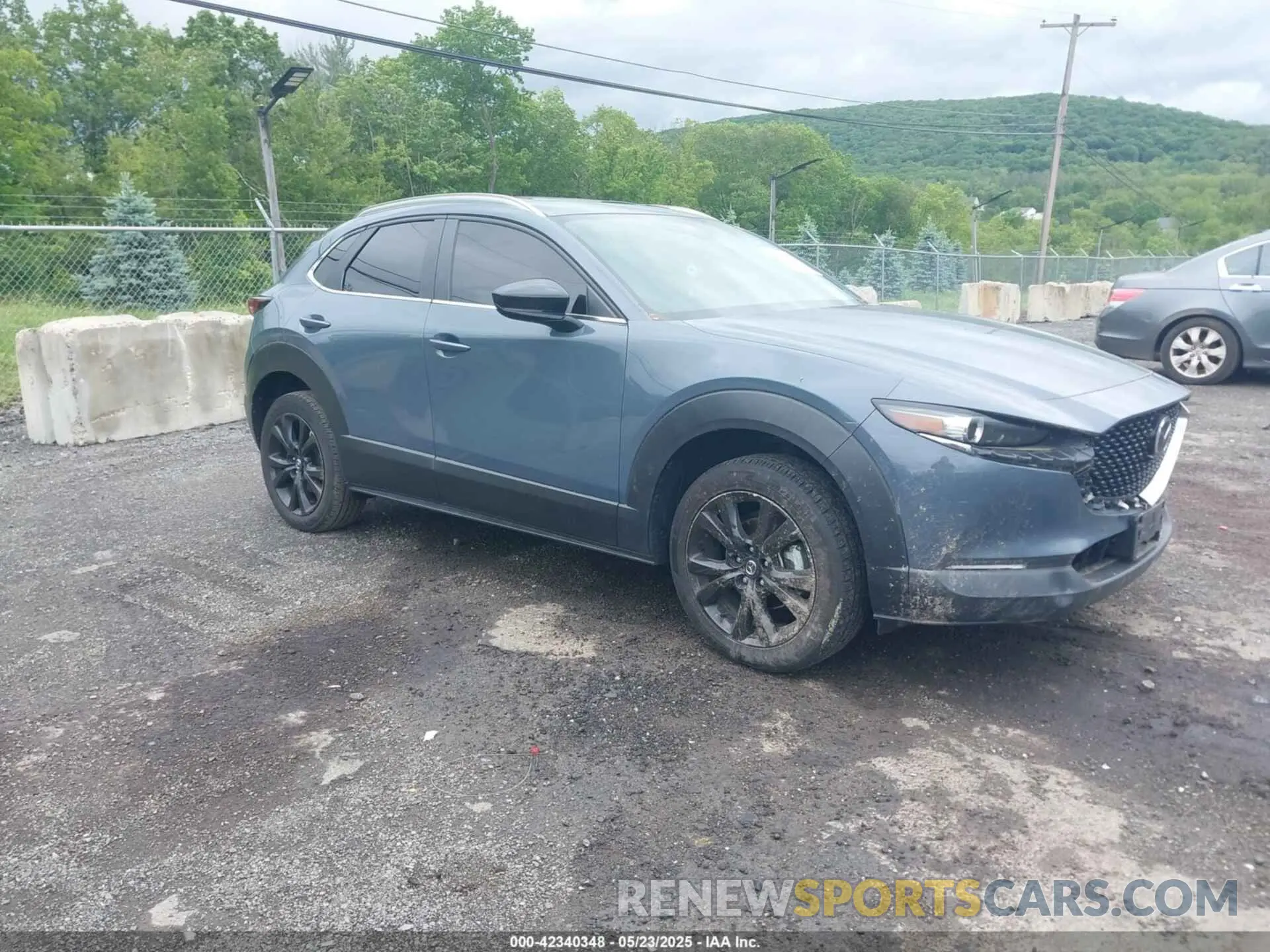 1 Photograph of a damaged car 3MVDMBCL8NM430370 MAZDA CX-30 2022