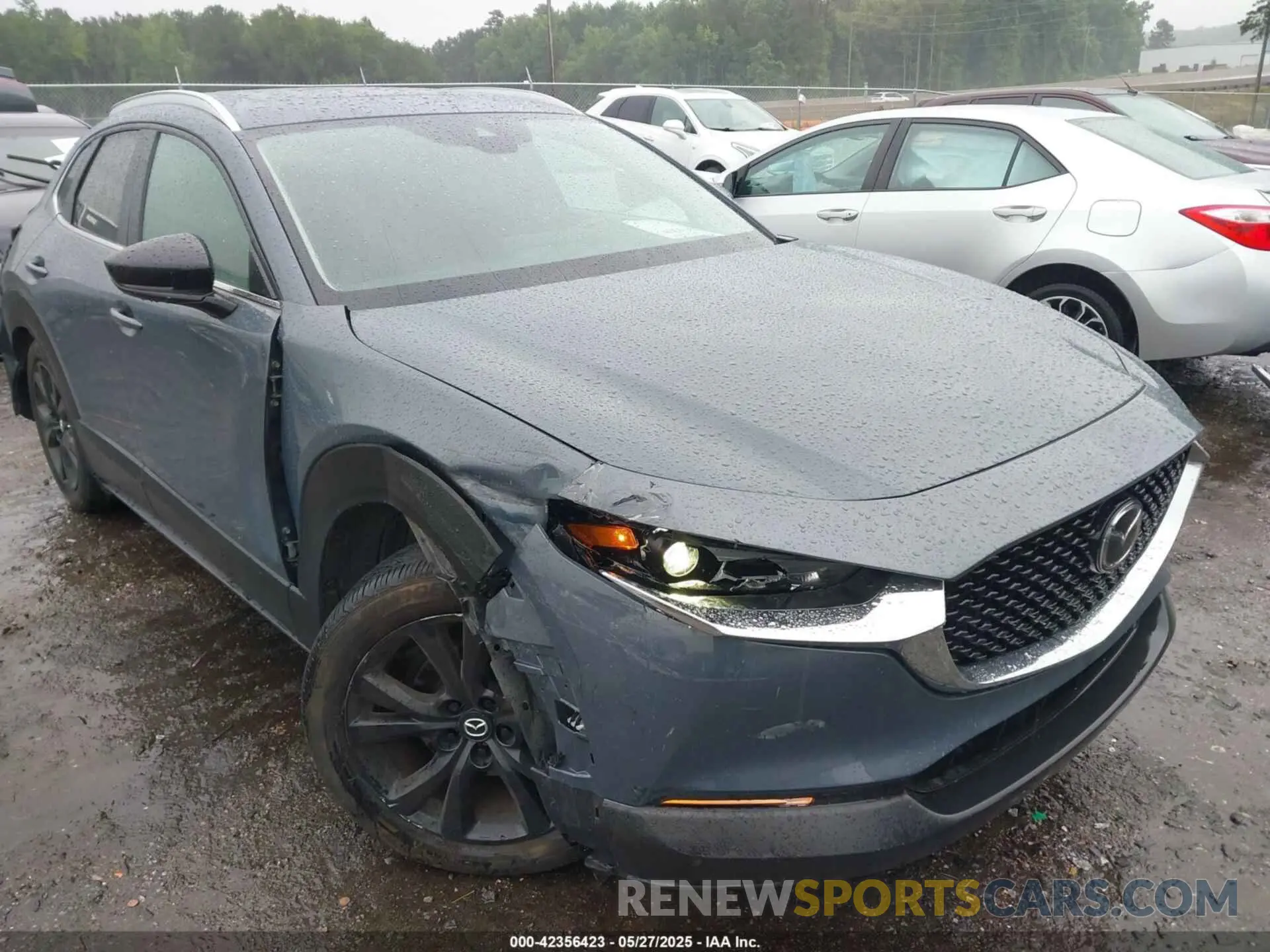 1 Photograph of a damaged car 3MVDMBCL8NM434452 MAZDA CX-30 2022