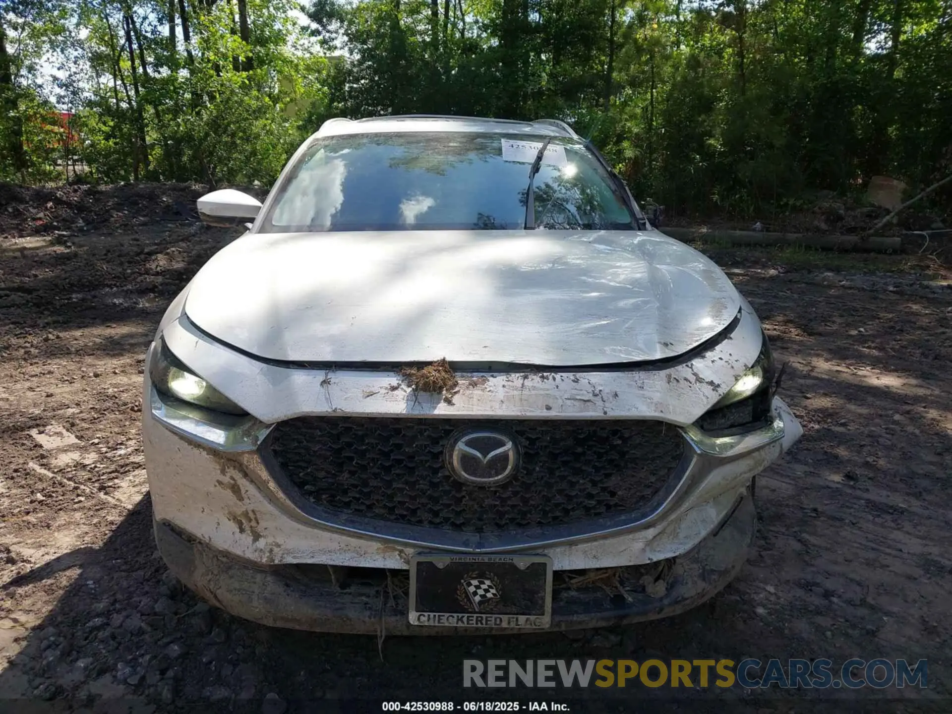 6 Photograph of a damaged car 3MVDMBCL8NM439828 MAZDA CX-30 2022