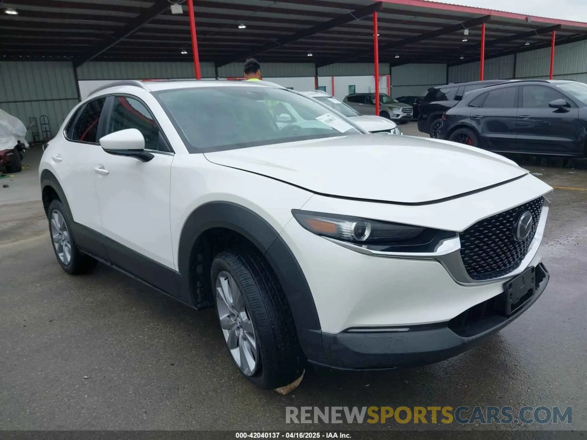1 Photograph of a damaged car 3MVDMBCL8NM455821 MAZDA CX-30 2022