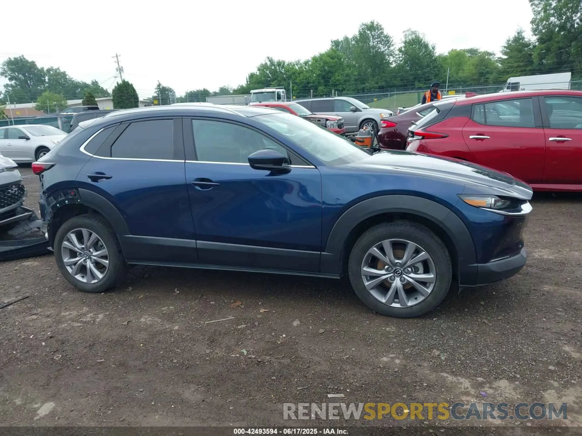 14 Photograph of a damaged car 3MVDMBDL0NM413545 MAZDA CX-30 2022