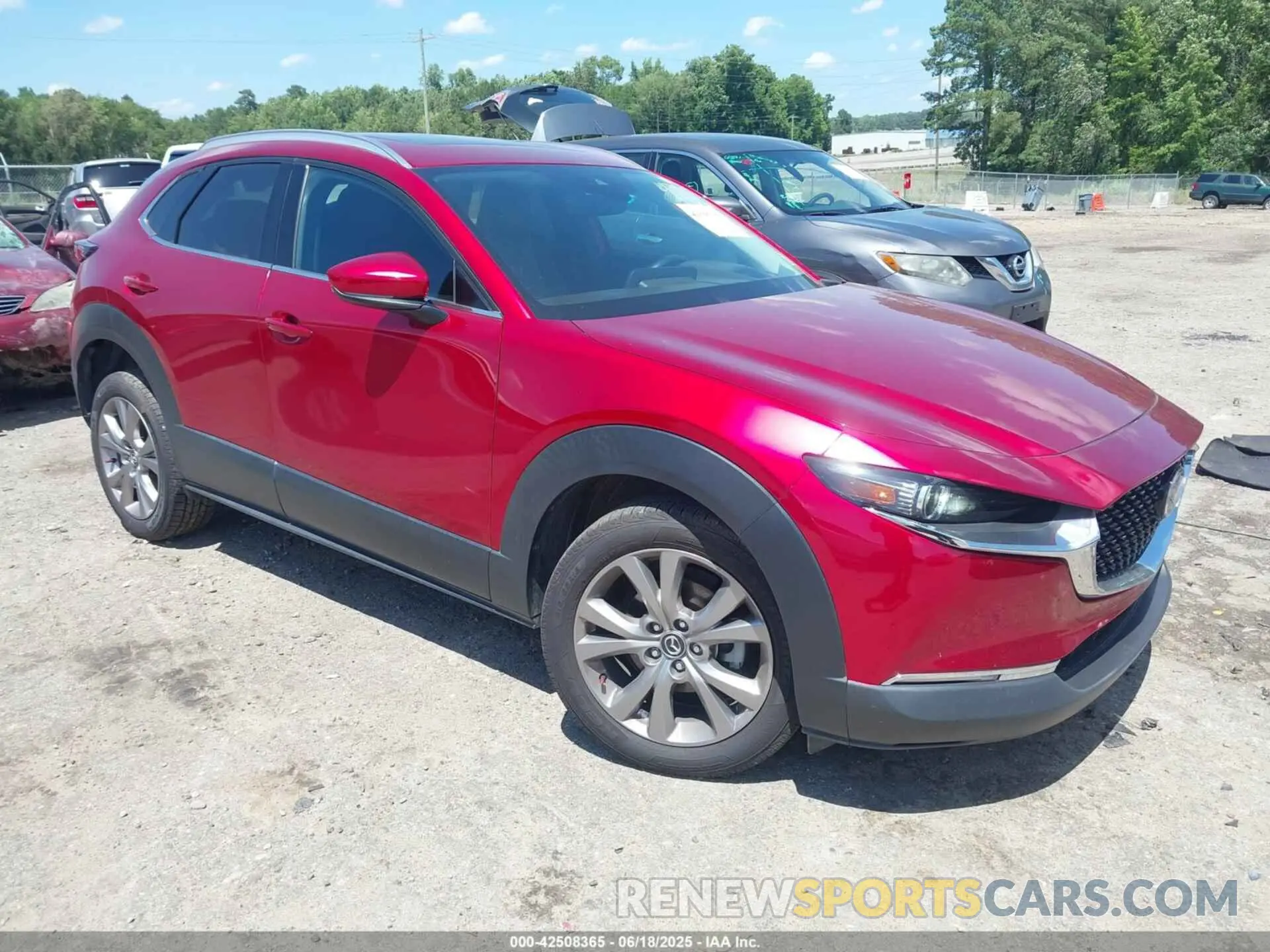 1 Photograph of a damaged car 3MVDMBDL2NM413756 MAZDA CX-30 2022