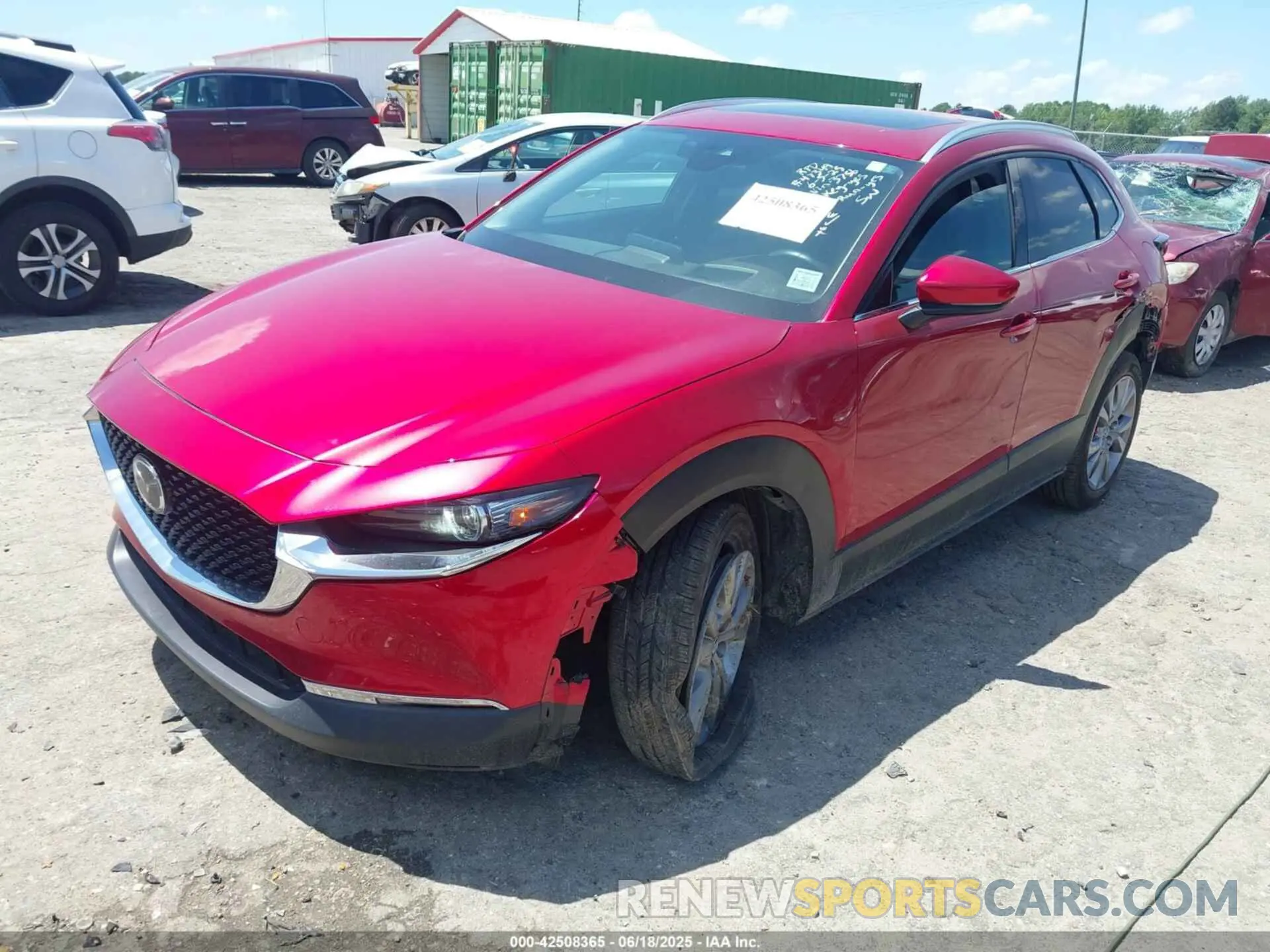2 Photograph of a damaged car 3MVDMBDL2NM413756 MAZDA CX-30 2022