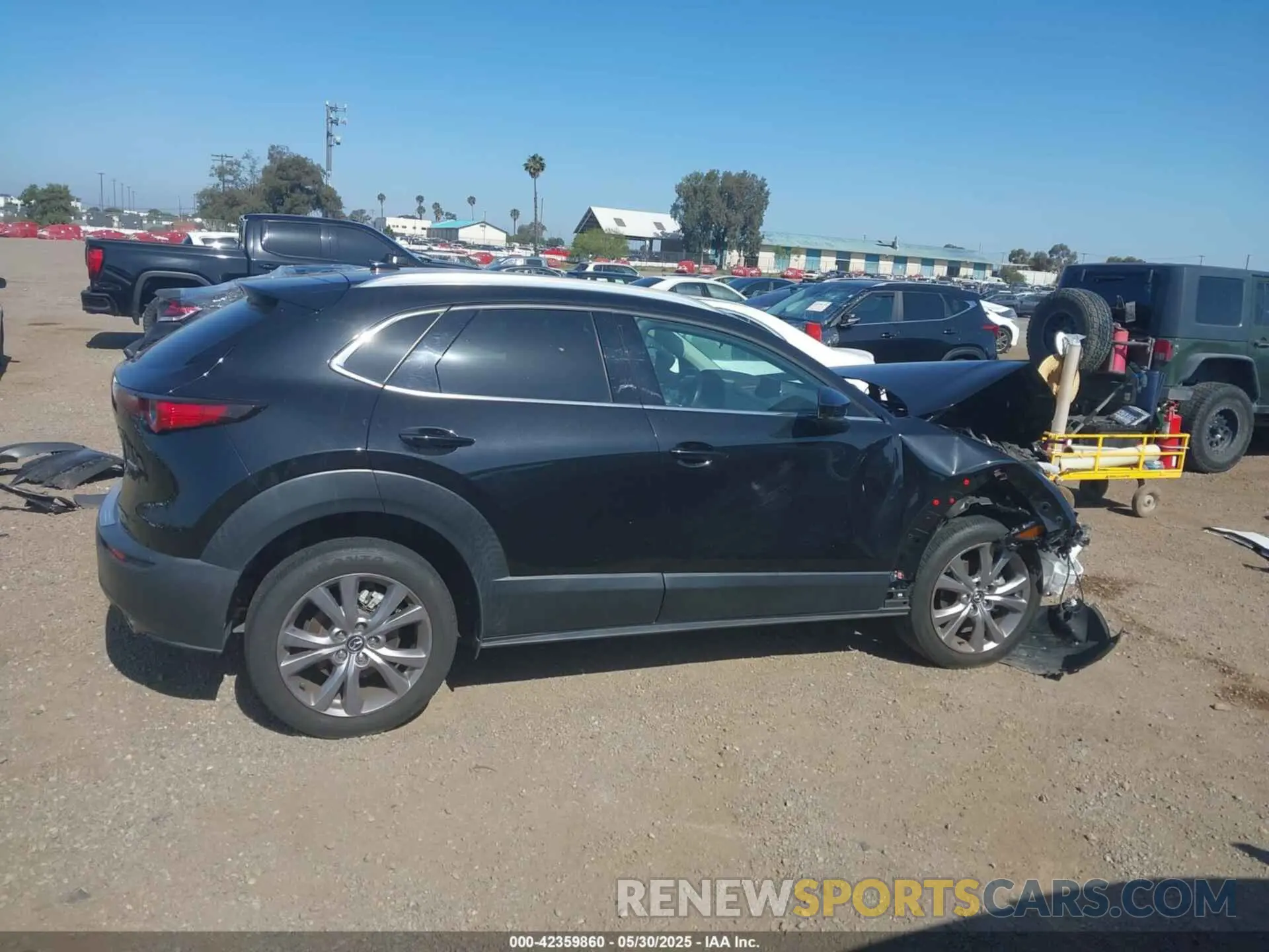 14 Photograph of a damaged car 3MVDMBDL6NM407913 MAZDA CX-30 2022