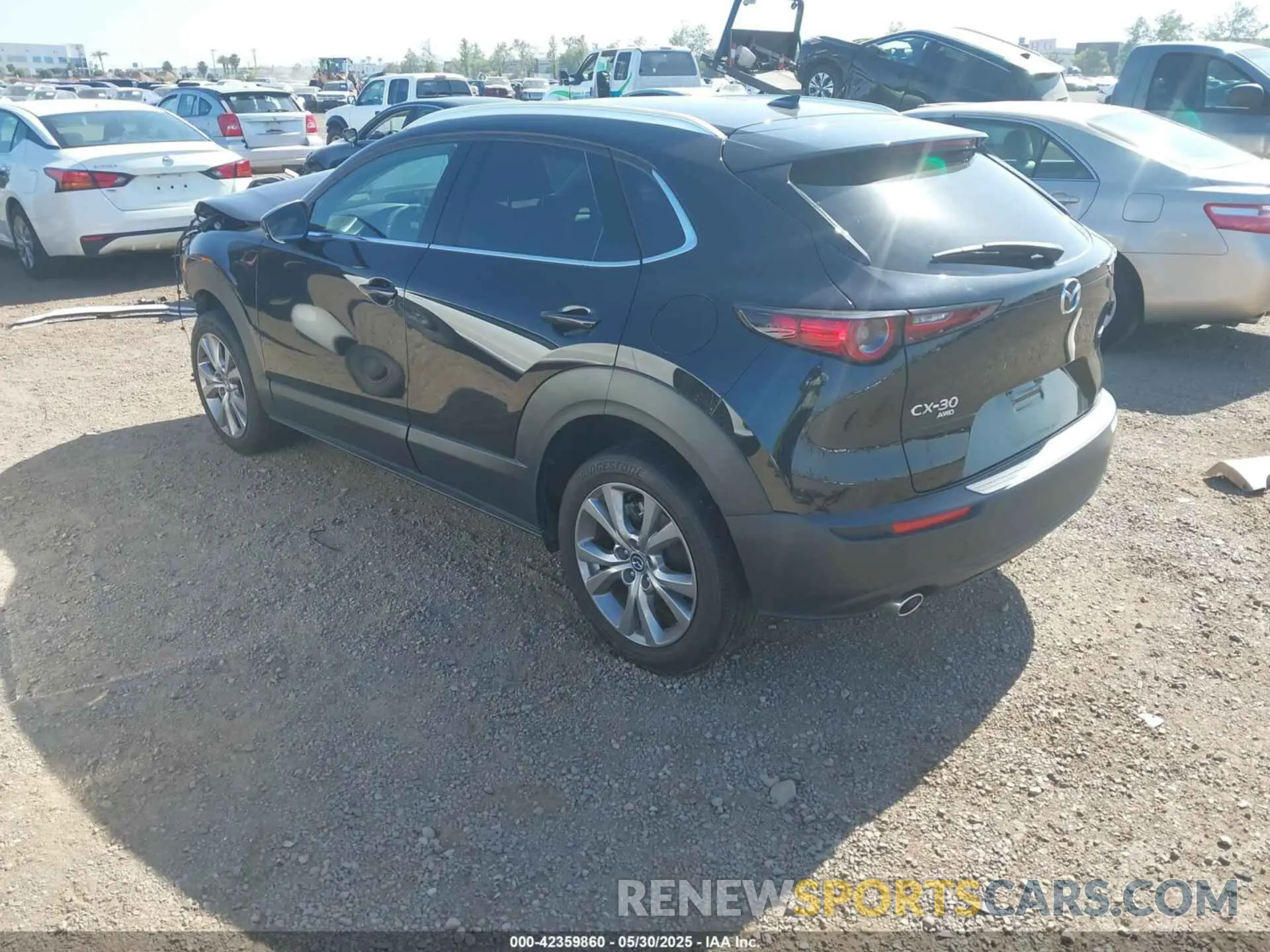 3 Photograph of a damaged car 3MVDMBDL6NM407913 MAZDA CX-30 2022