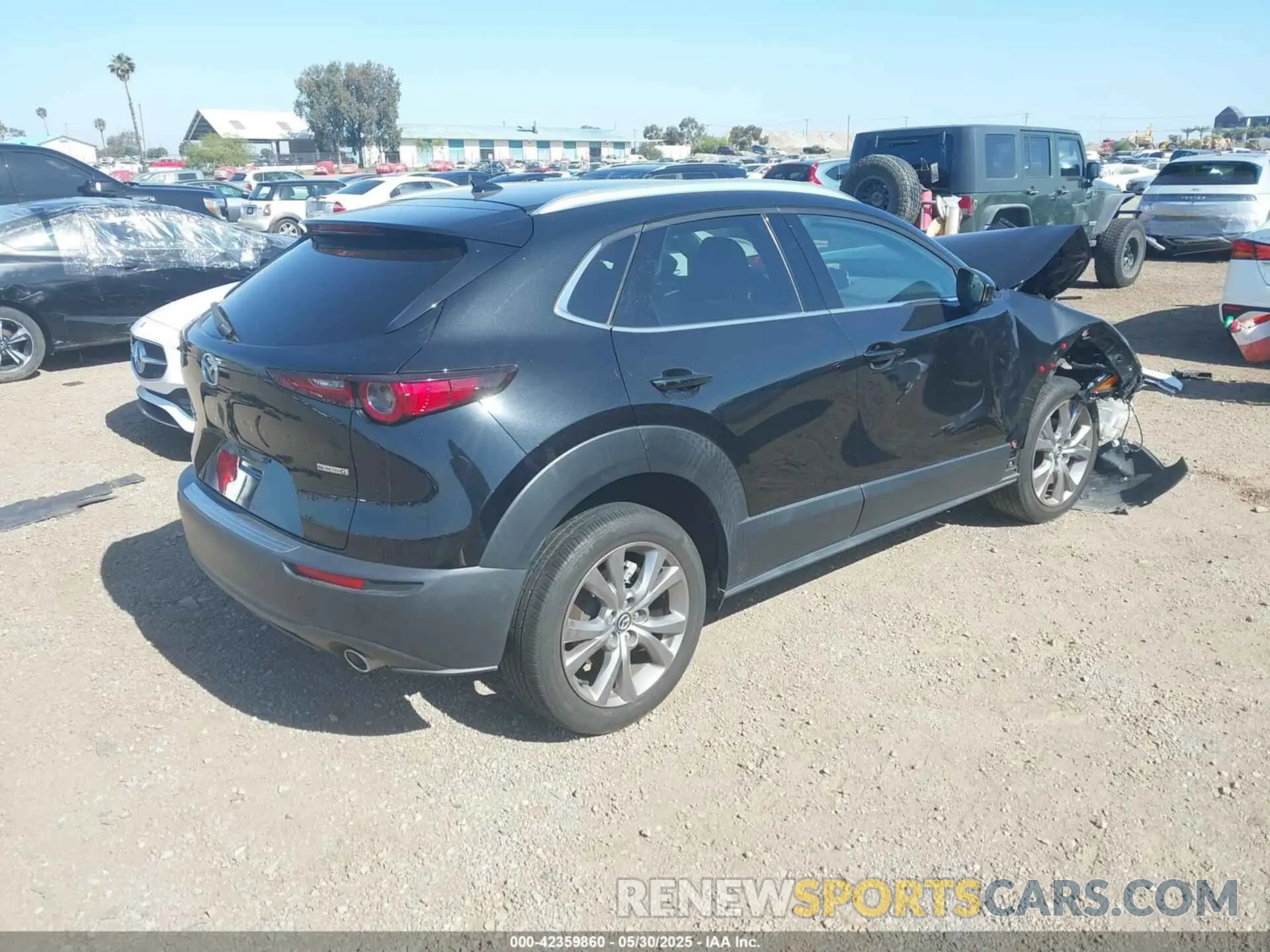 4 Photograph of a damaged car 3MVDMBDL6NM407913 MAZDA CX-30 2022