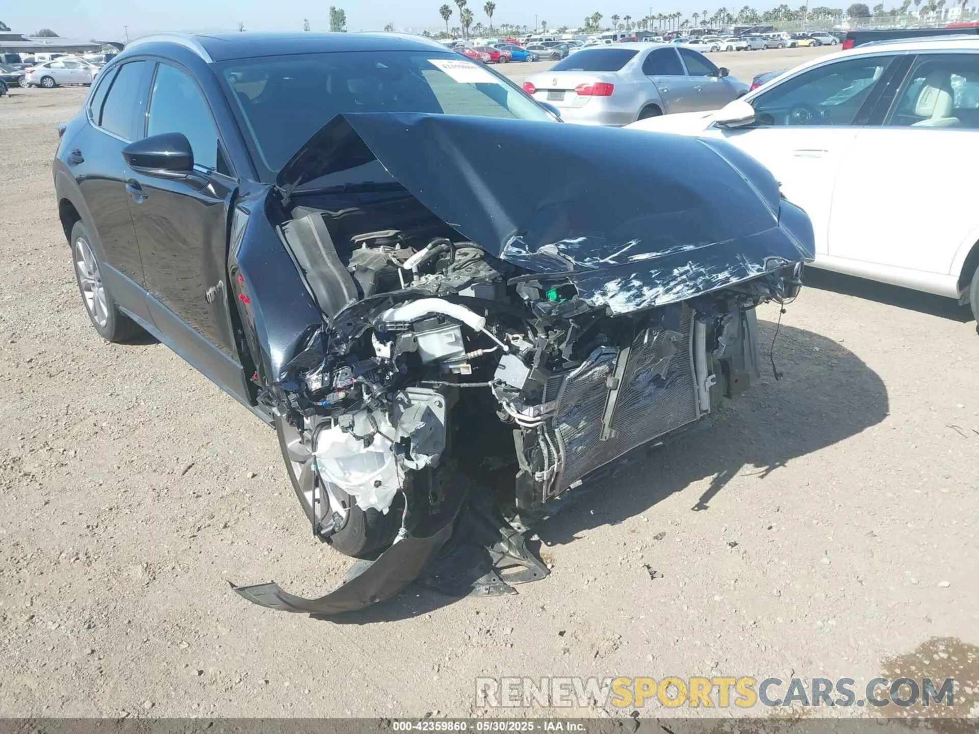 6 Photograph of a damaged car 3MVDMBDL6NM407913 MAZDA CX-30 2022